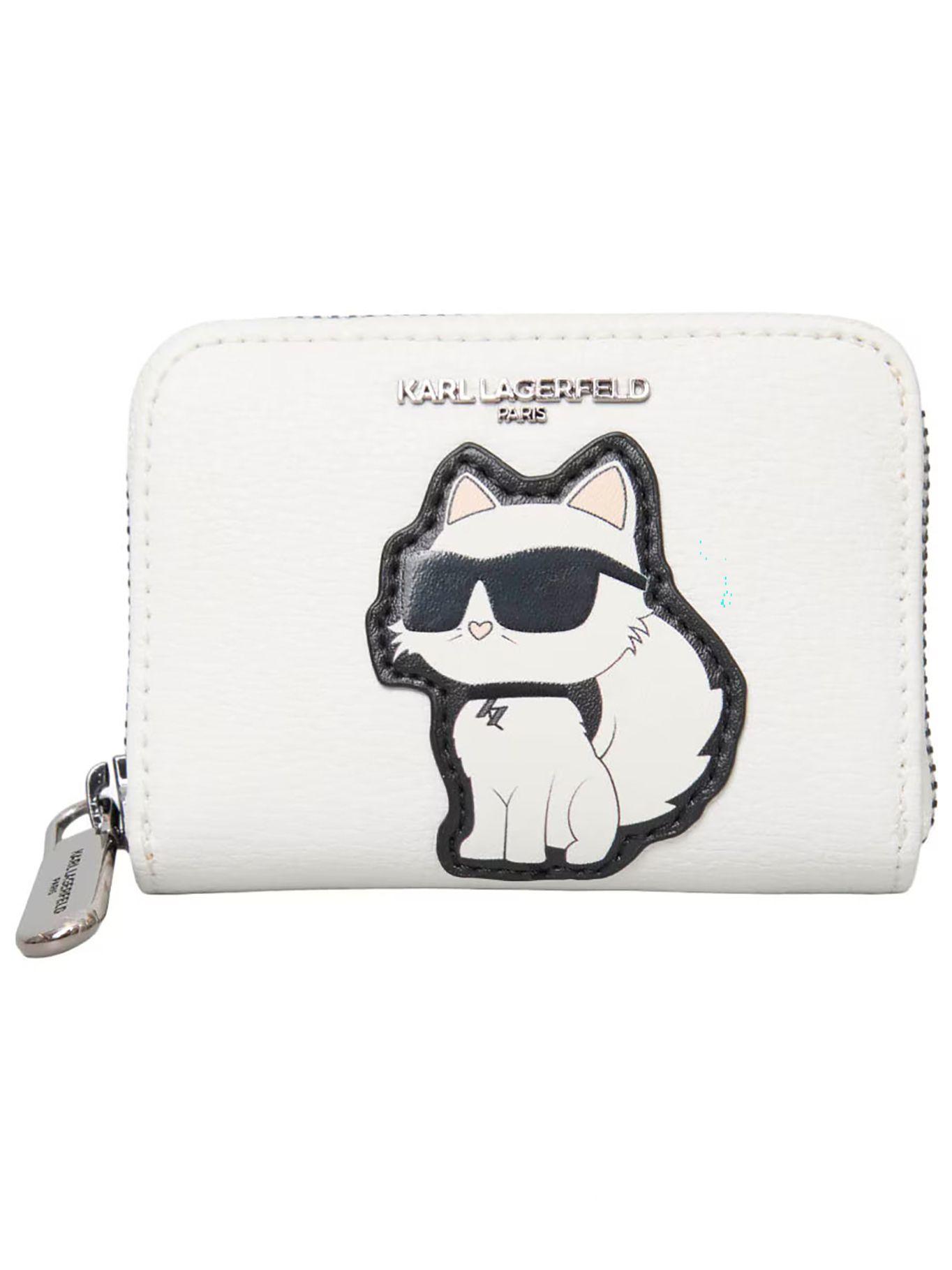 Tarjetero Maybelle Blanco Karl Lagerfeld-0