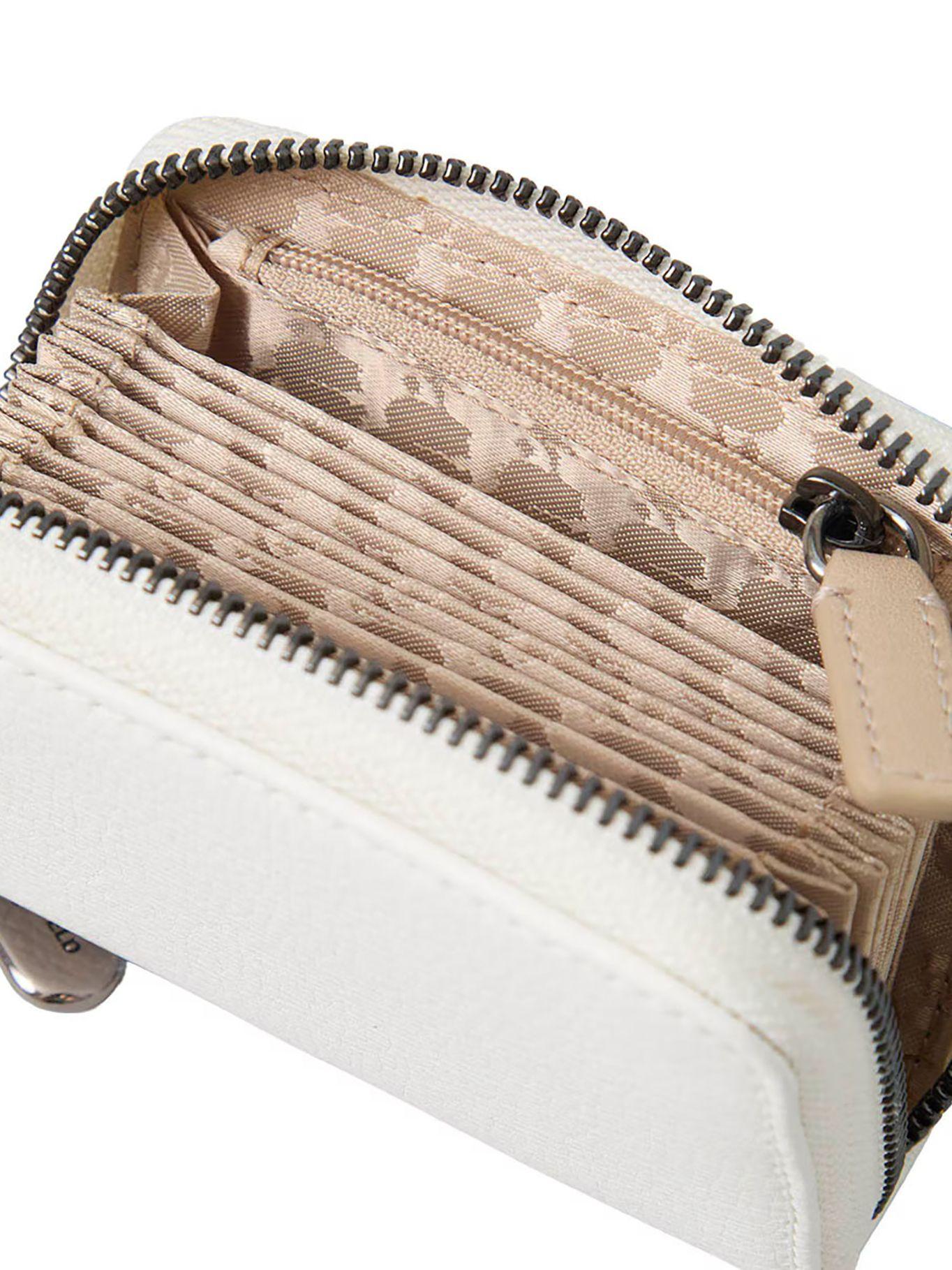 Tarjetero Maybelle Blanco Karl Lagerfeld-2