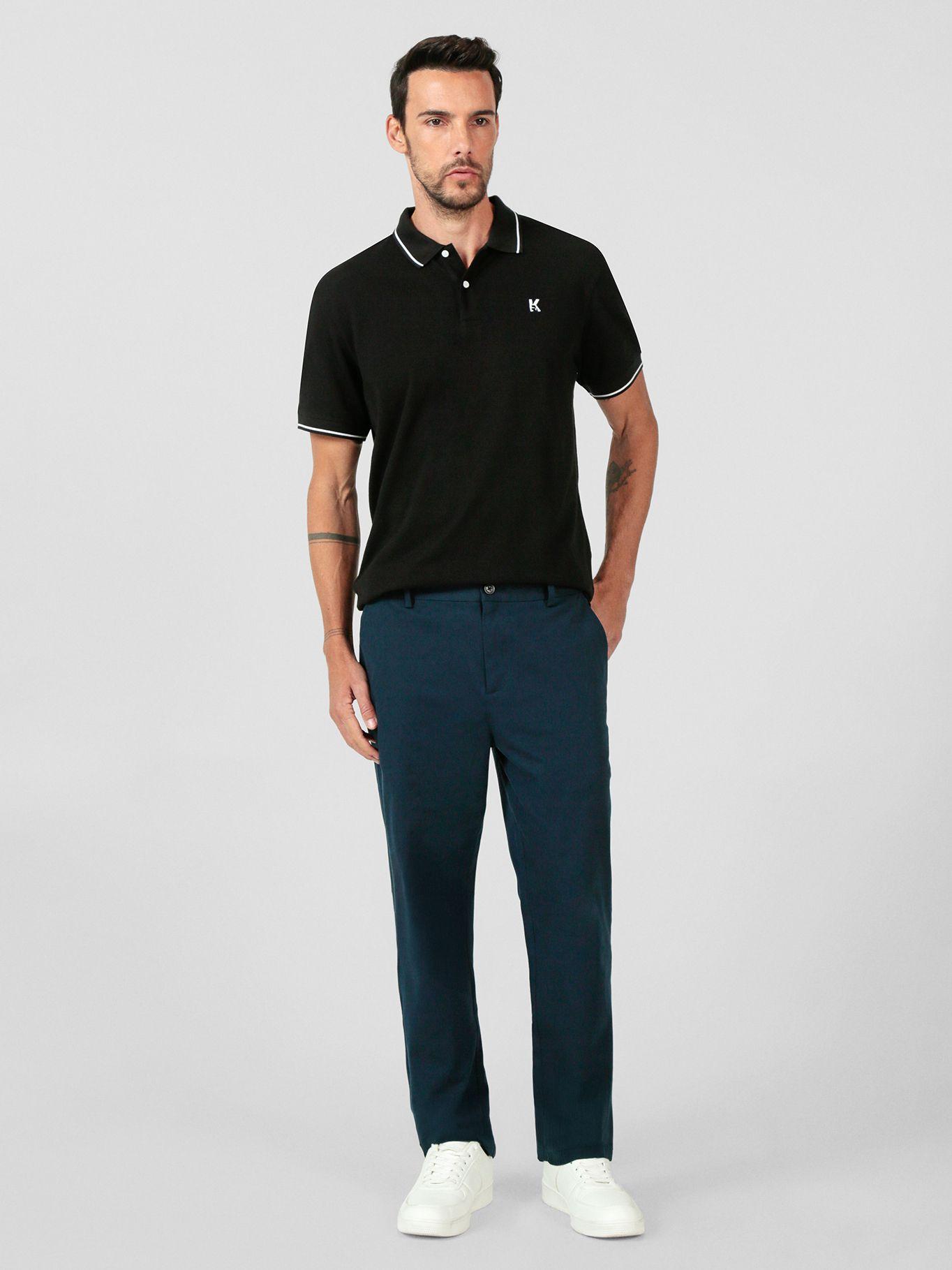 Pantalón chino slim Azul Karl Lagerfeld-1