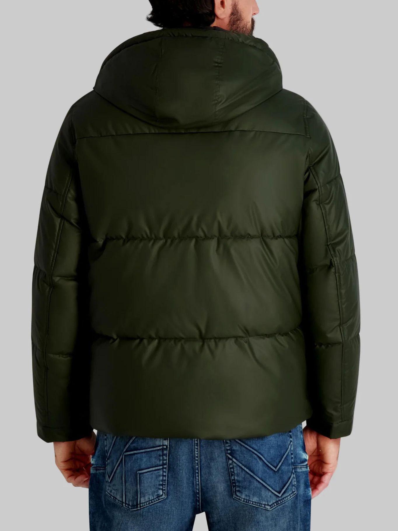 Chaqueta puffer de bolsillo grande Verde Karl Lagerfeld-2