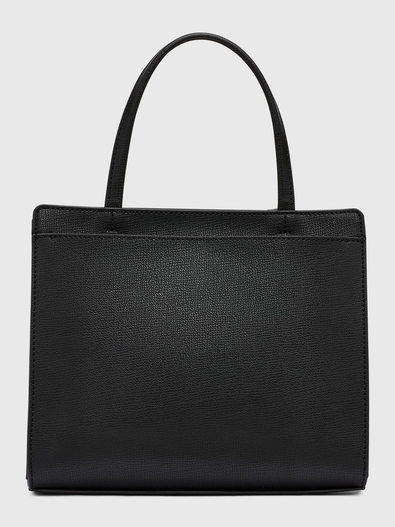 Cartera satchel de pines Maybelle Negro Karl Lagerfeld-1