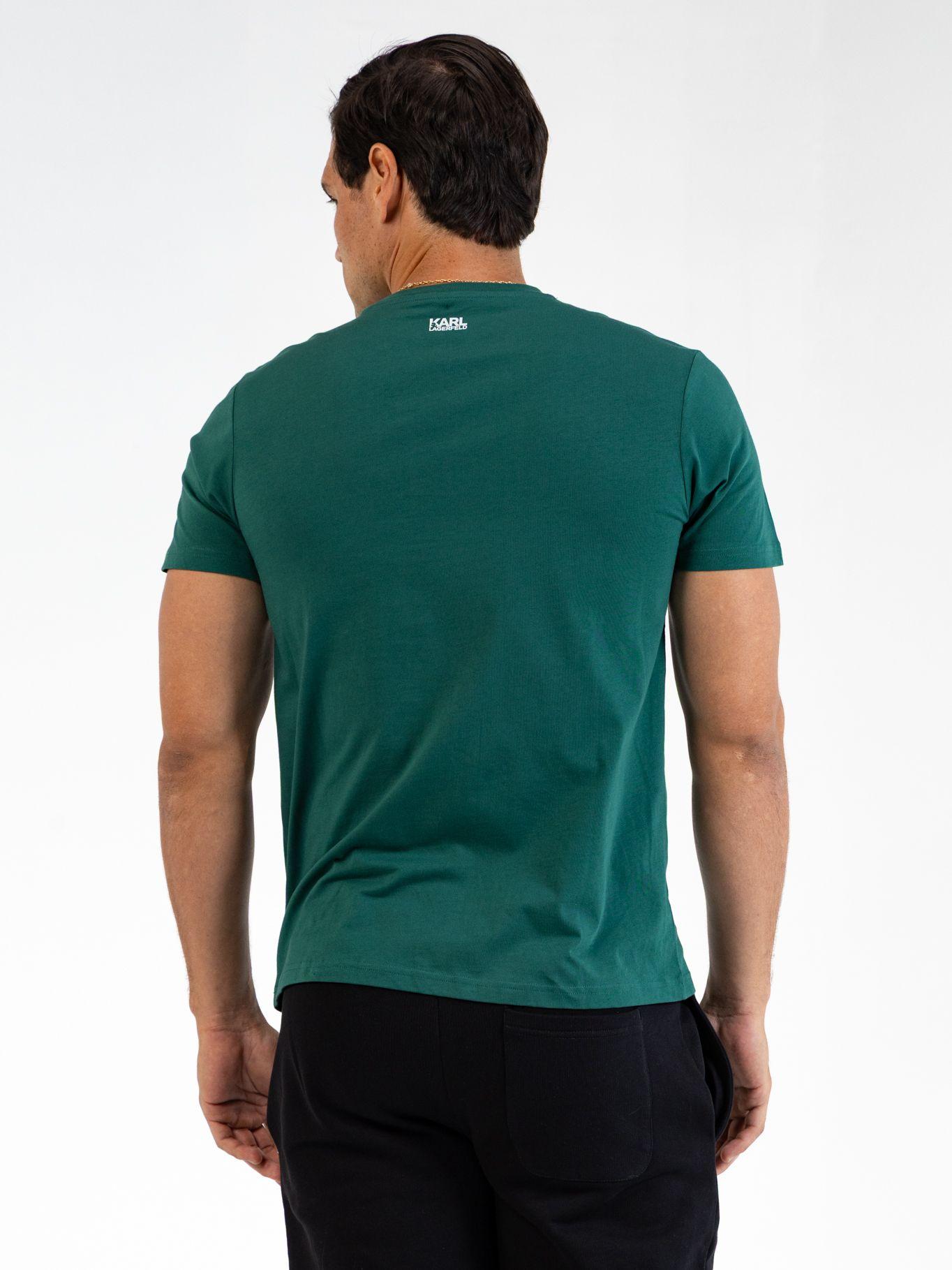 Polera con perfil de KARL Verde Karl Lagerfeld-3