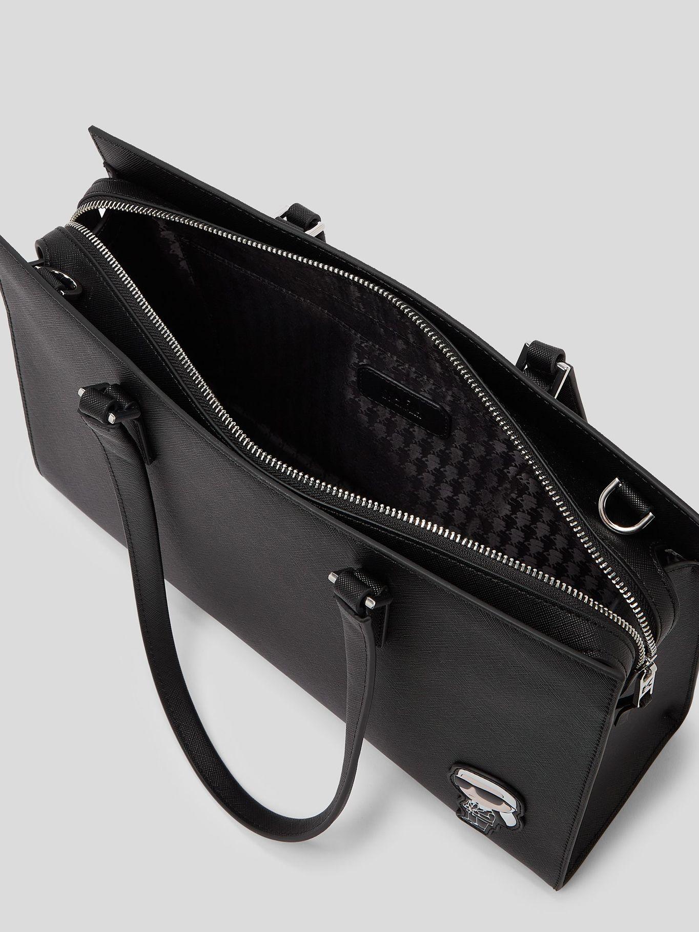 Cartera tote Ikon Negro Karl Lagerfeld-2