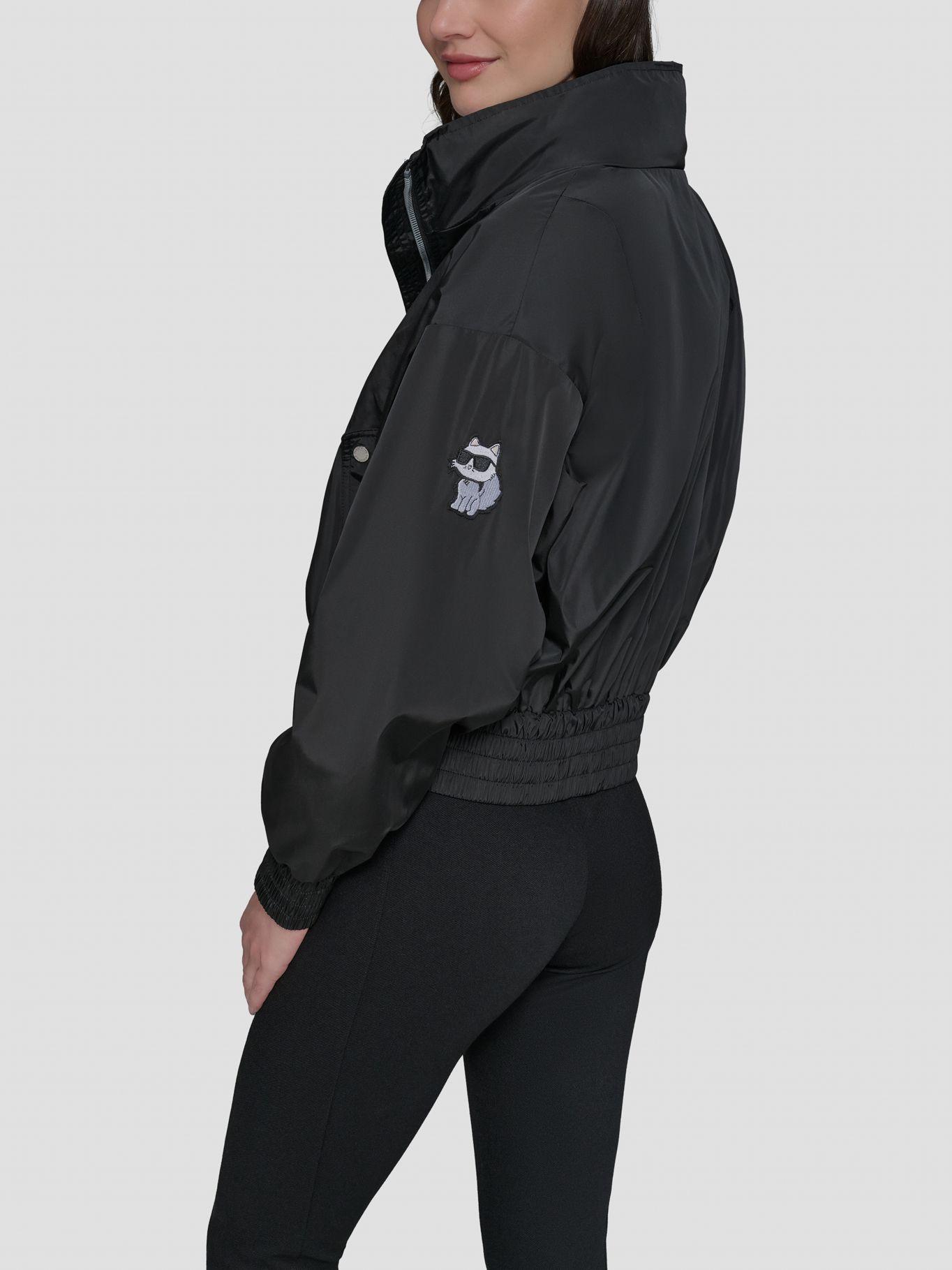 Chaqueta con parches distintivos Negro Karl Lagerfeld-3