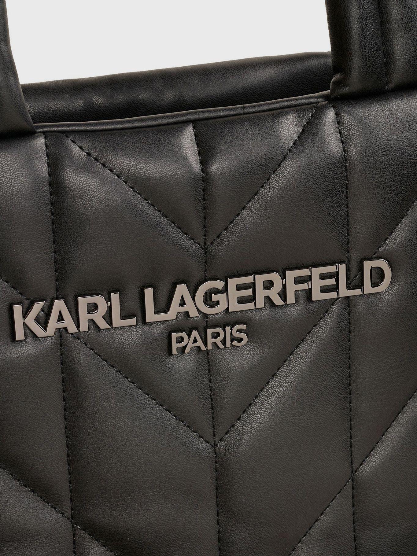 Cartera tote - Voyage Negro Karl Lagerfeld-3