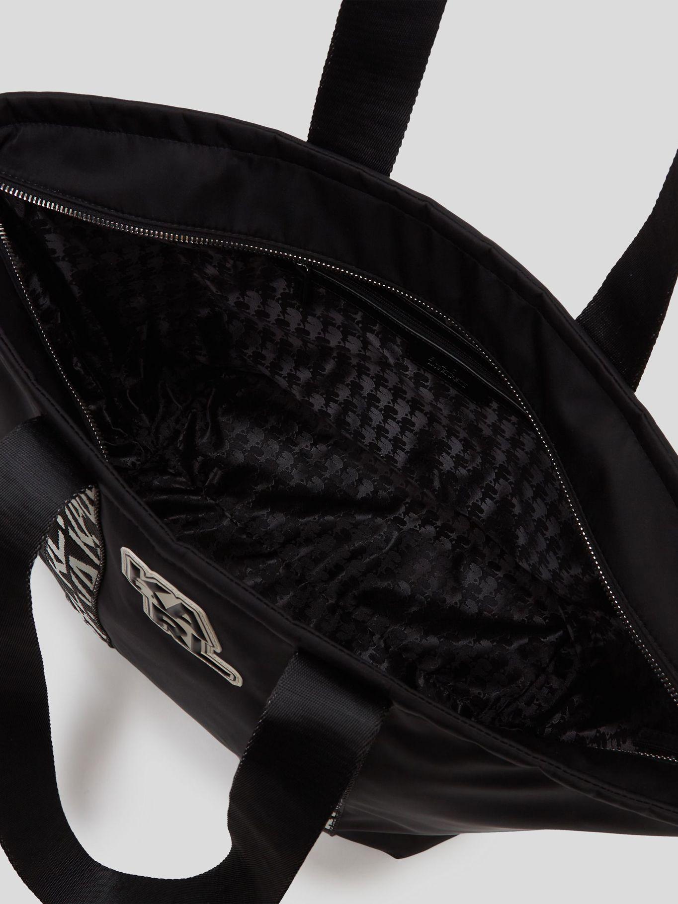 Cartera tote K/ATHLEISURE Negro Karl Lagerfeld-2