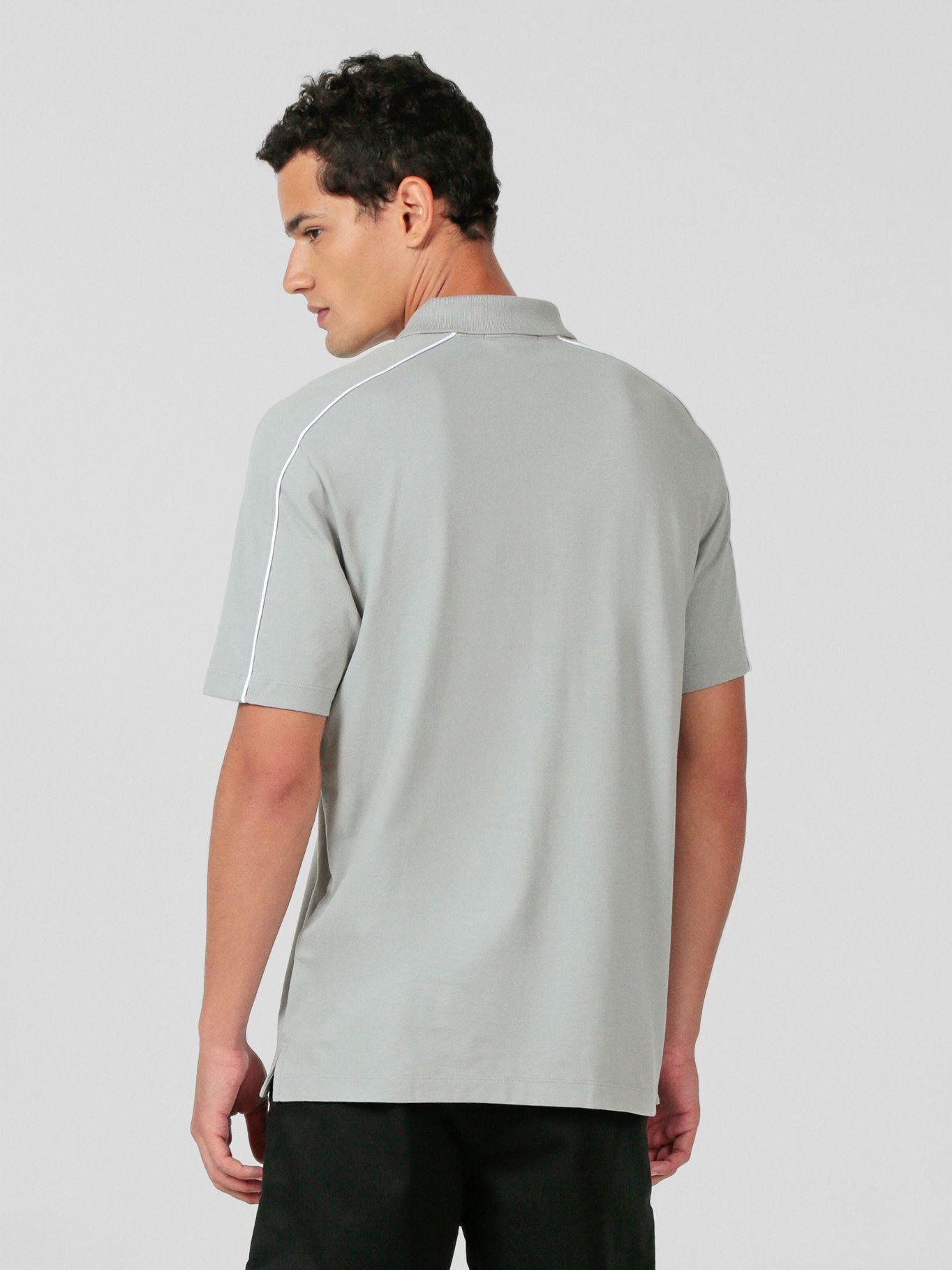 Polo de silueta de logo de KARL Gris Karl Lagerfeld-2