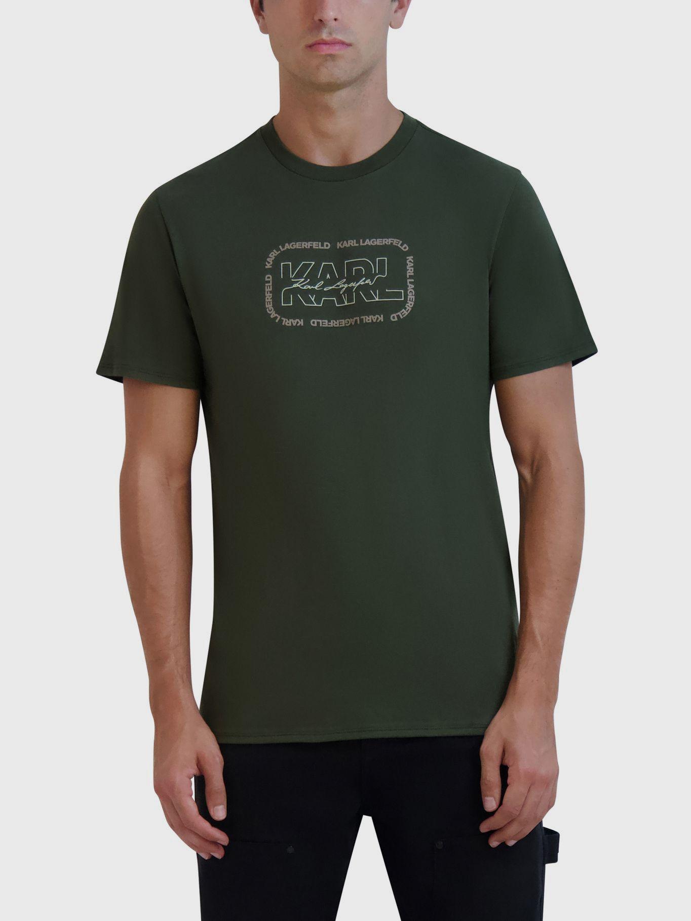 Polera con logo cuadrado delineado-0