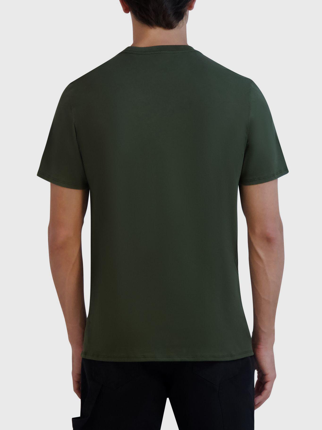 Polera con logo cuadrado delineado-2