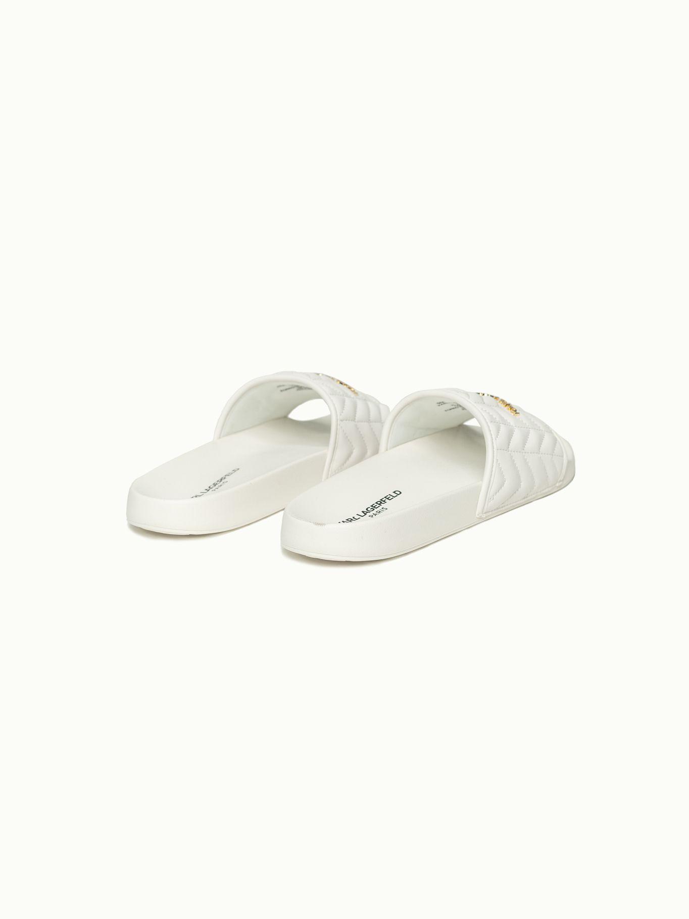 Sandalias Zo Logoblack acolchadas Blanco Karl Lagerfeld-2