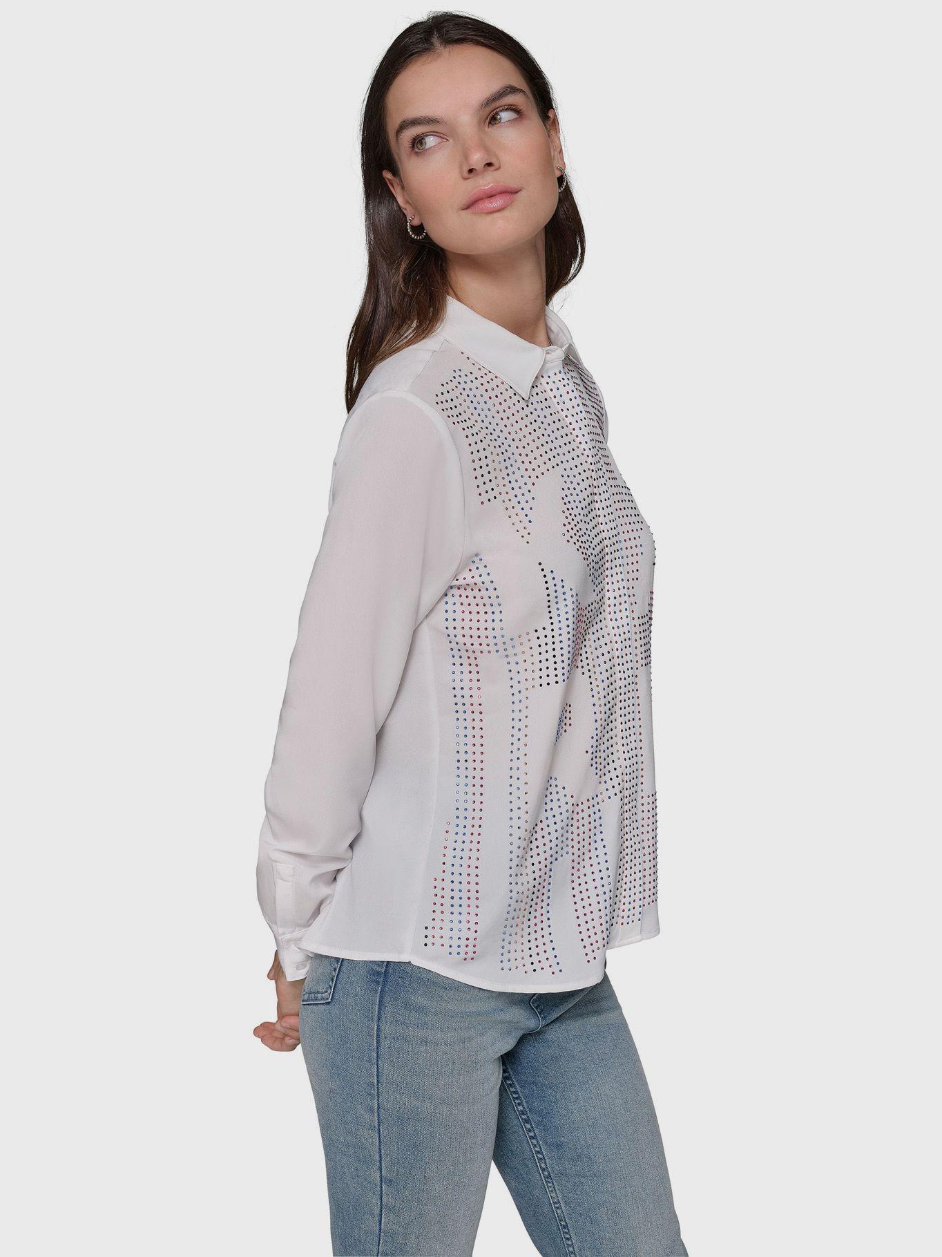 Camisa suave con piedras-2