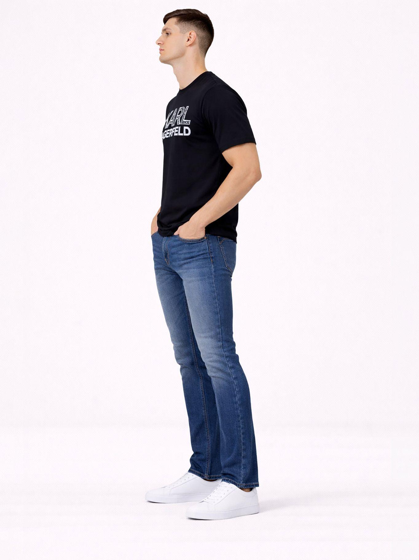 Polera con logo Karl en gran formato Negro Karl-3