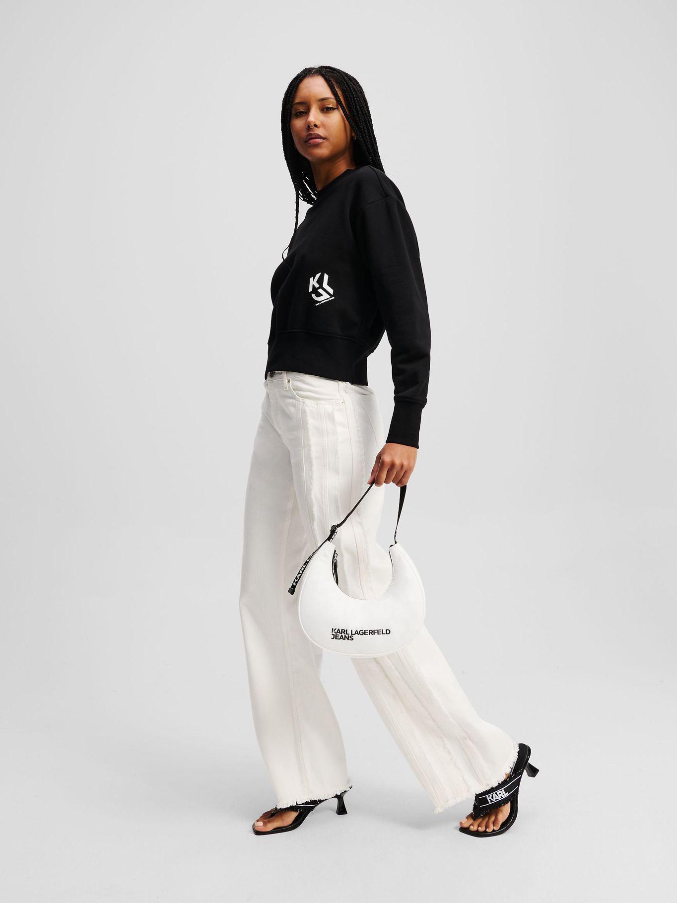 Polerón regular con monograma Negro Karl Lagerfeld-1