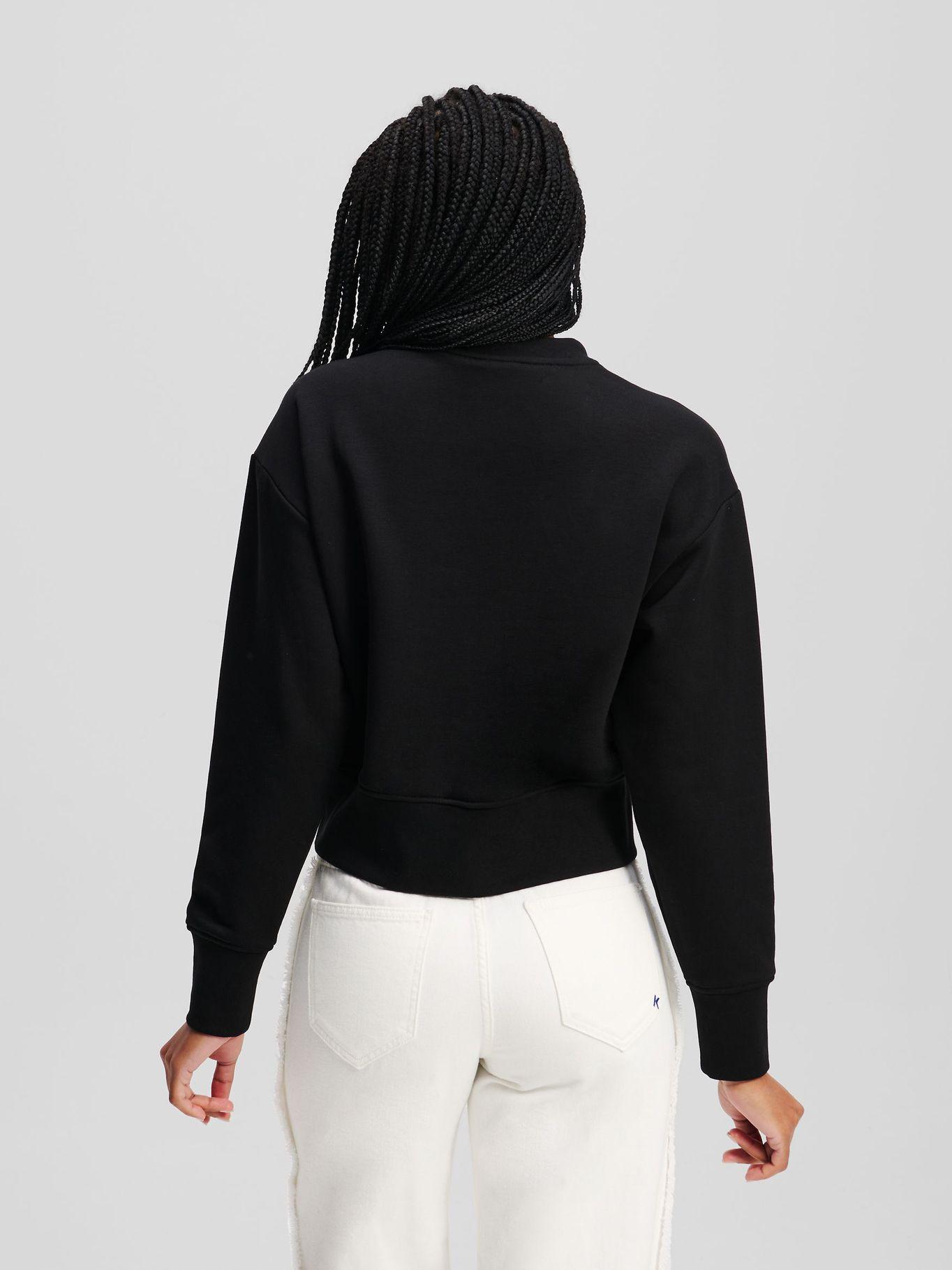 Polerón regular con monograma Negro Karl Lagerfeld-2