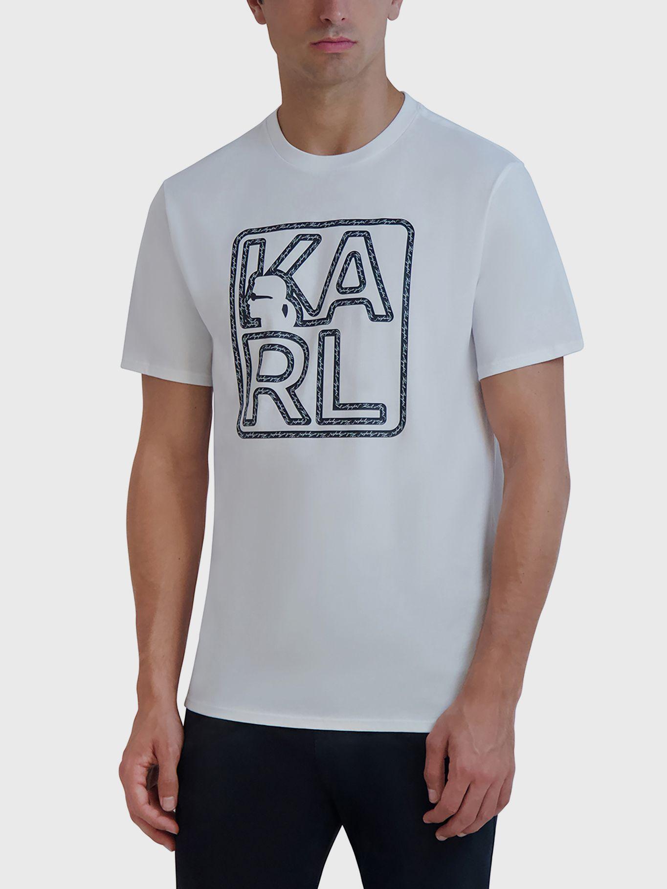 Polera gráfica con perfil Blanca-3