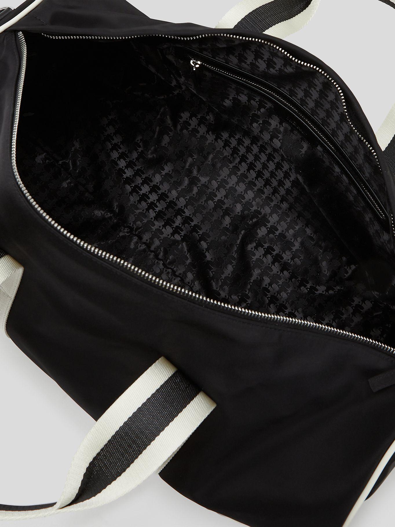 Cartera de viaje de nylon Negro Karl Lagerfeld-2