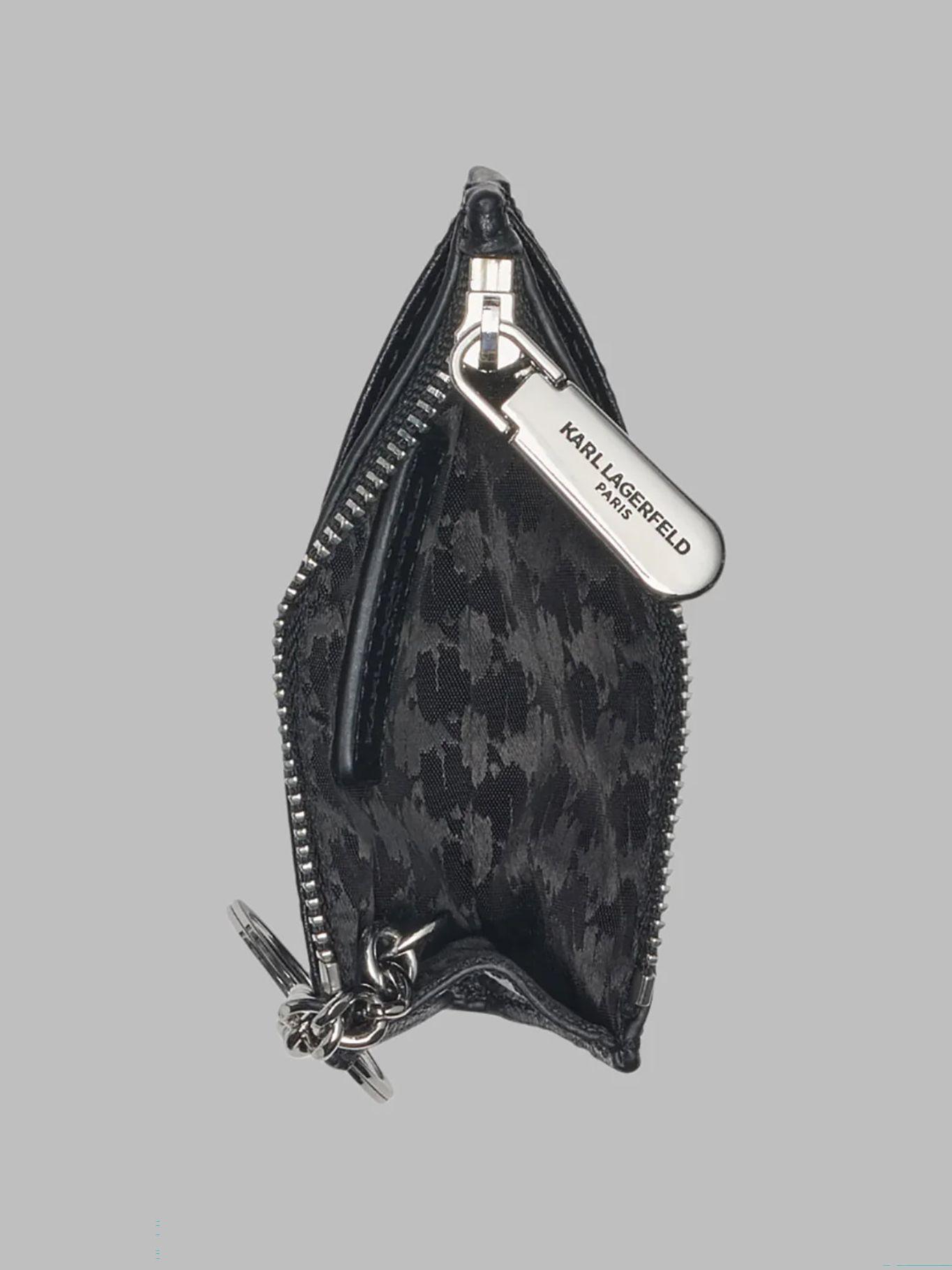 Monedero pequeño Karl & Choupette Negro Karl Lagerfeld-3