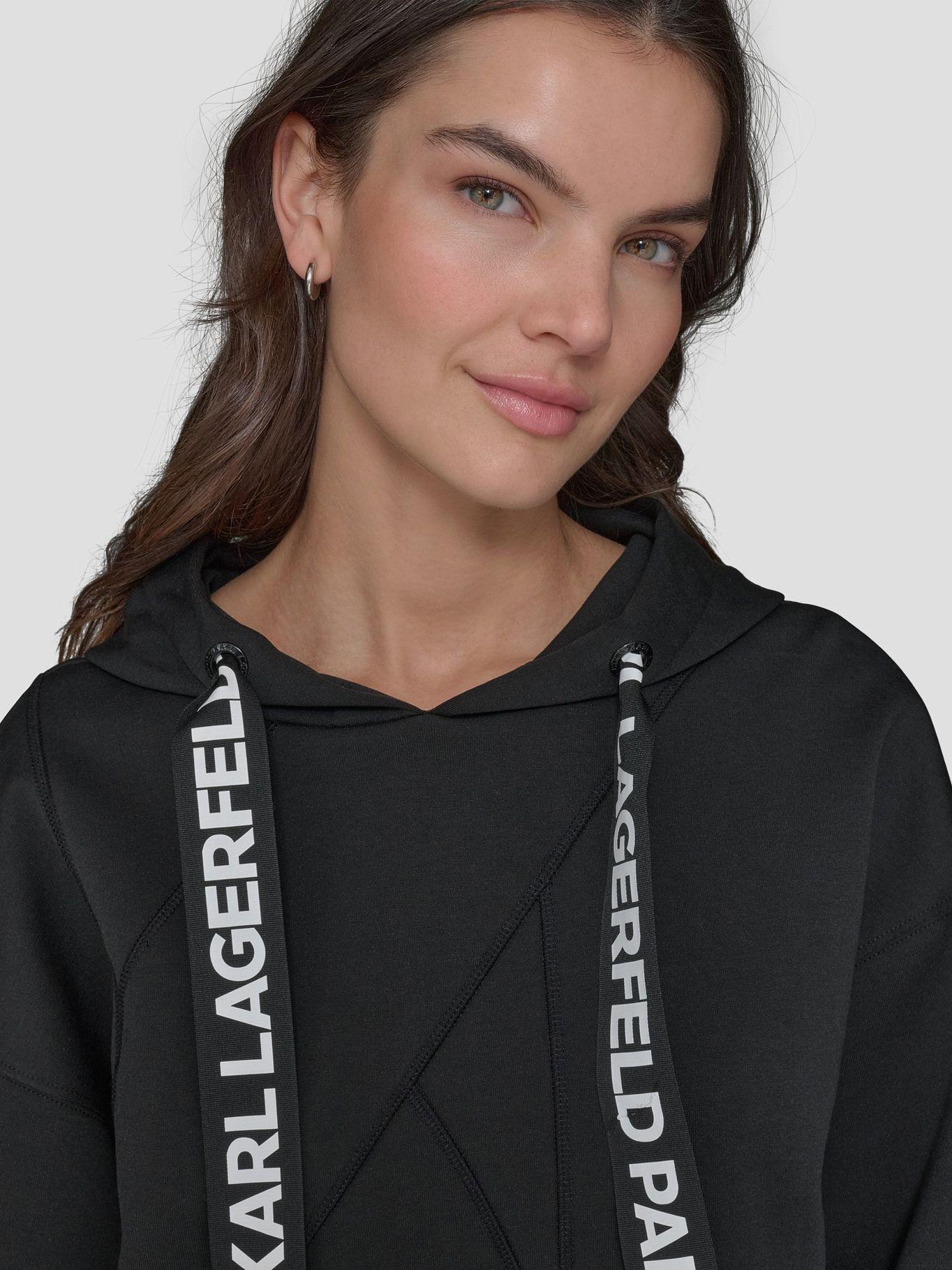 Polerón con logo oversized Negro Karl Lagerfeld-3