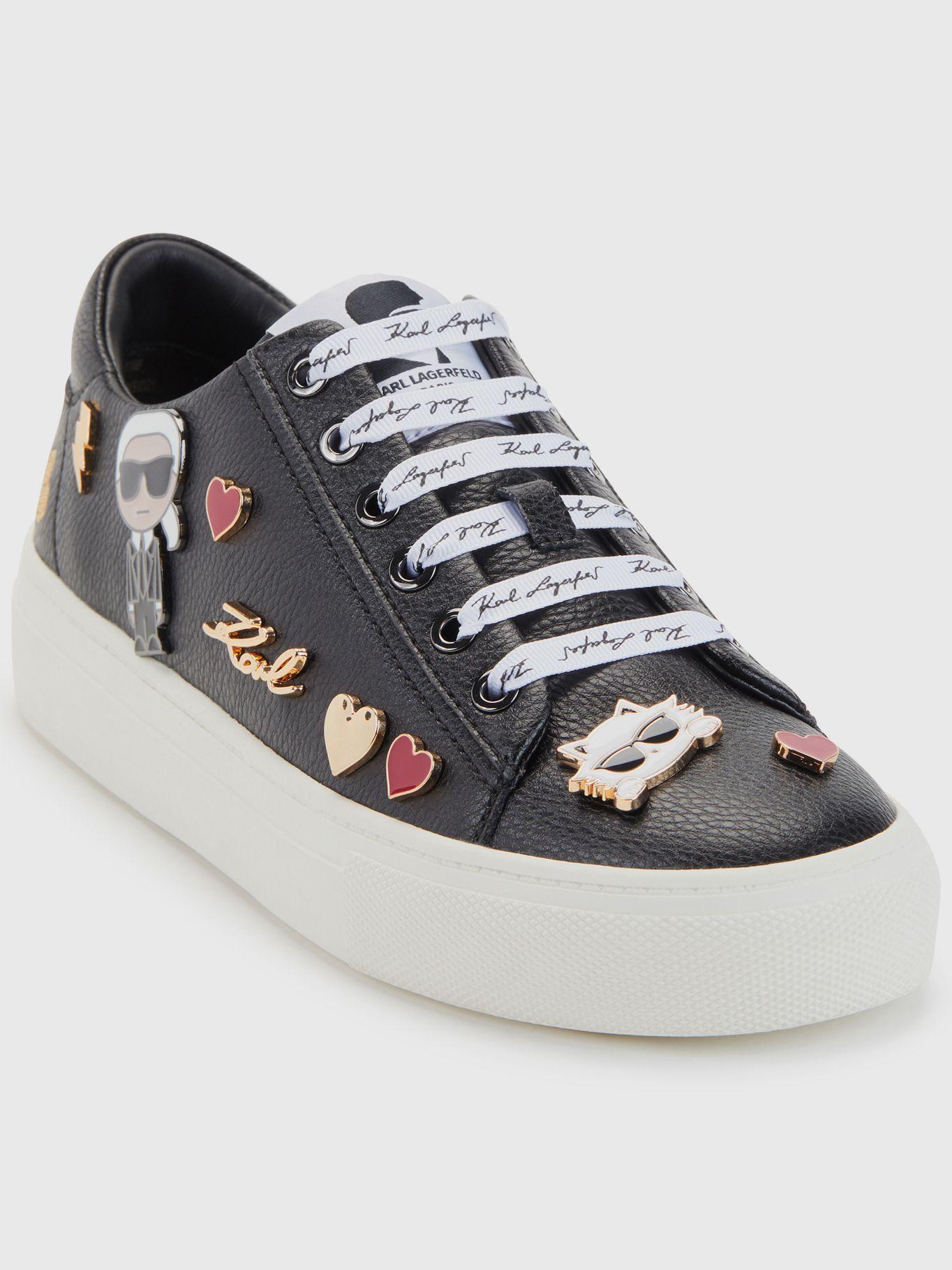 Zapatillas con cordones - Cate pins Negro Karl-0