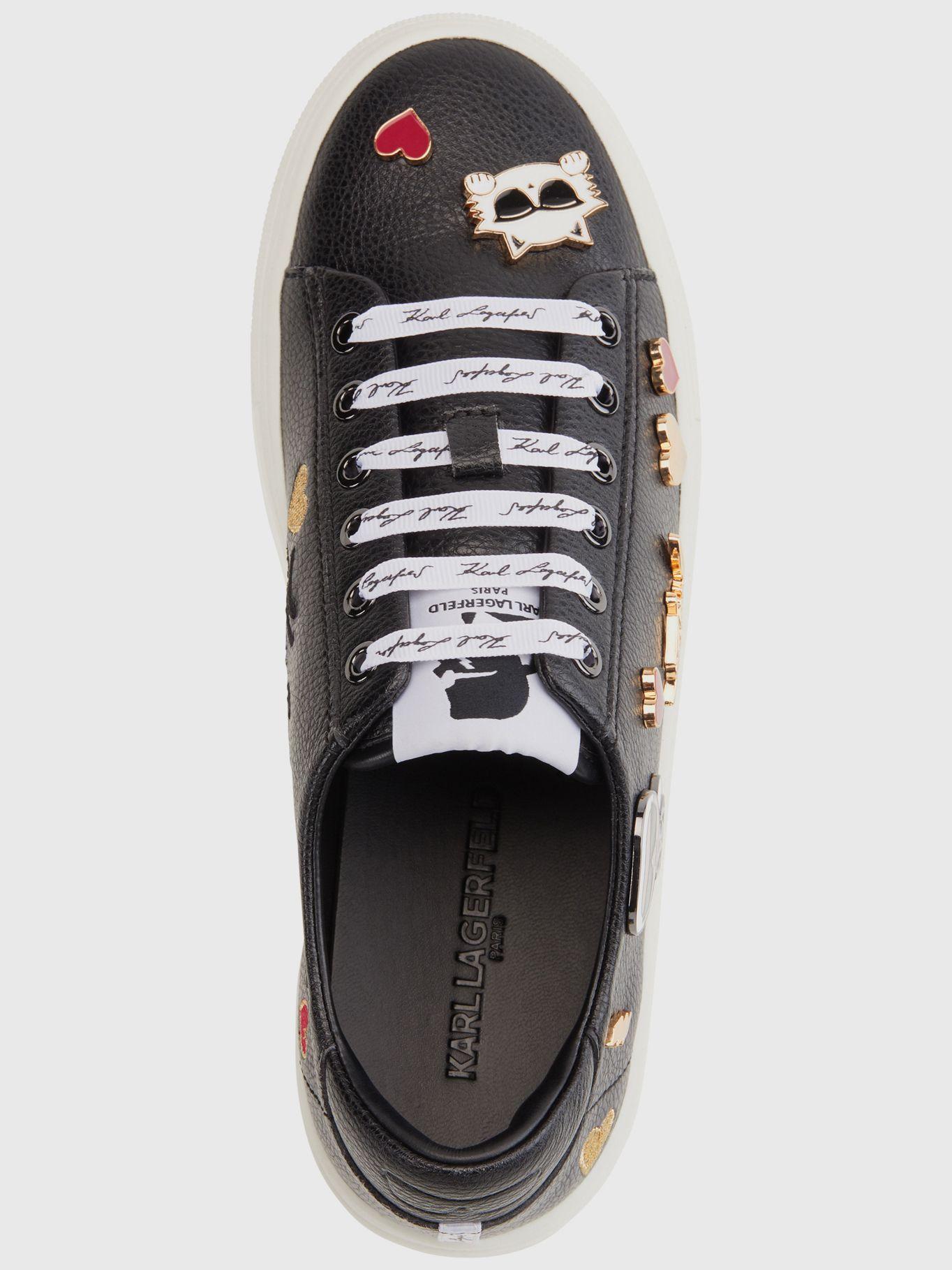 Zapatillas con cordones - Cate pins Negro Karl-3