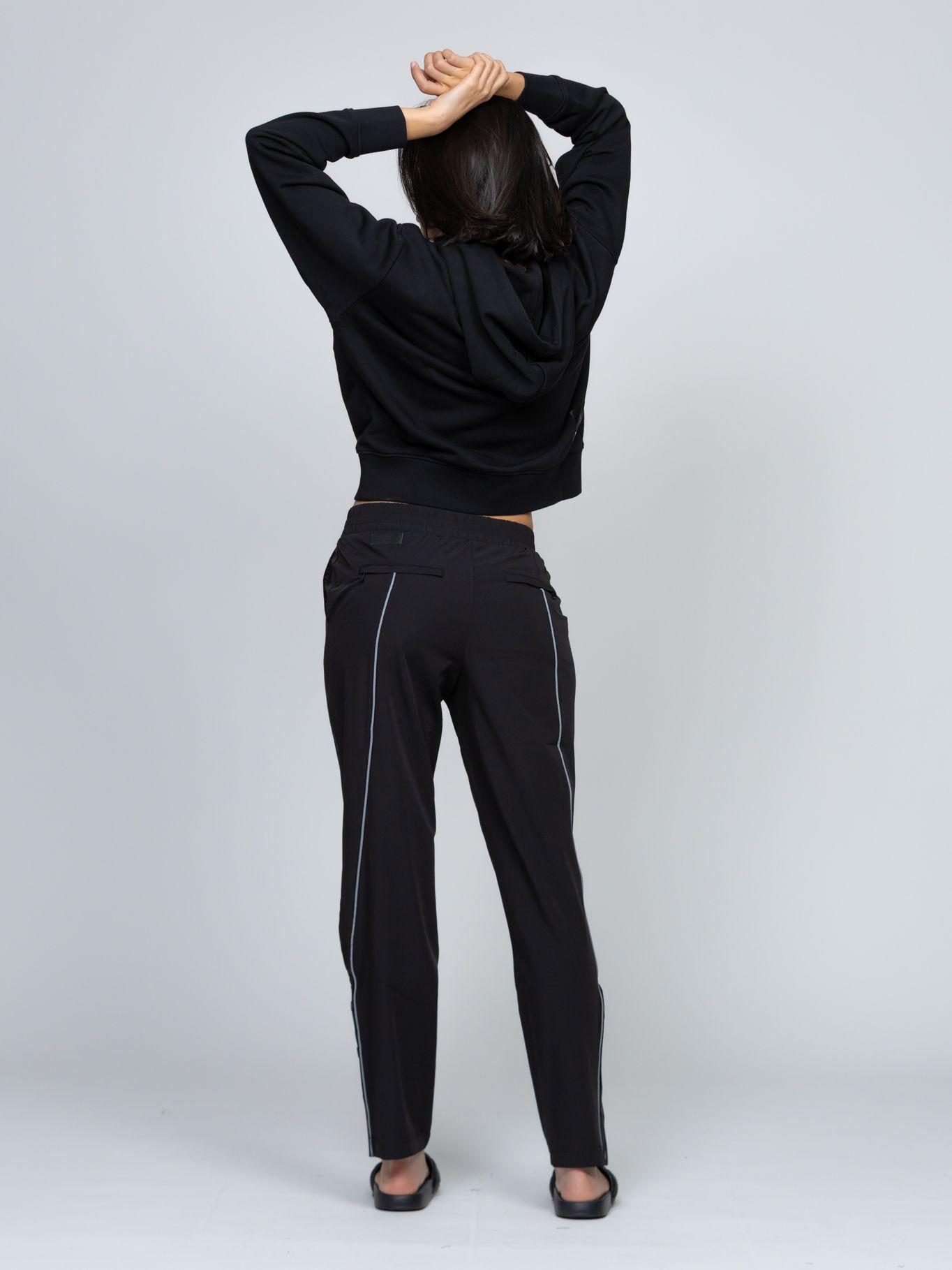 Pantalón deportivo de nailon Negro Karl Lagerfeld-2