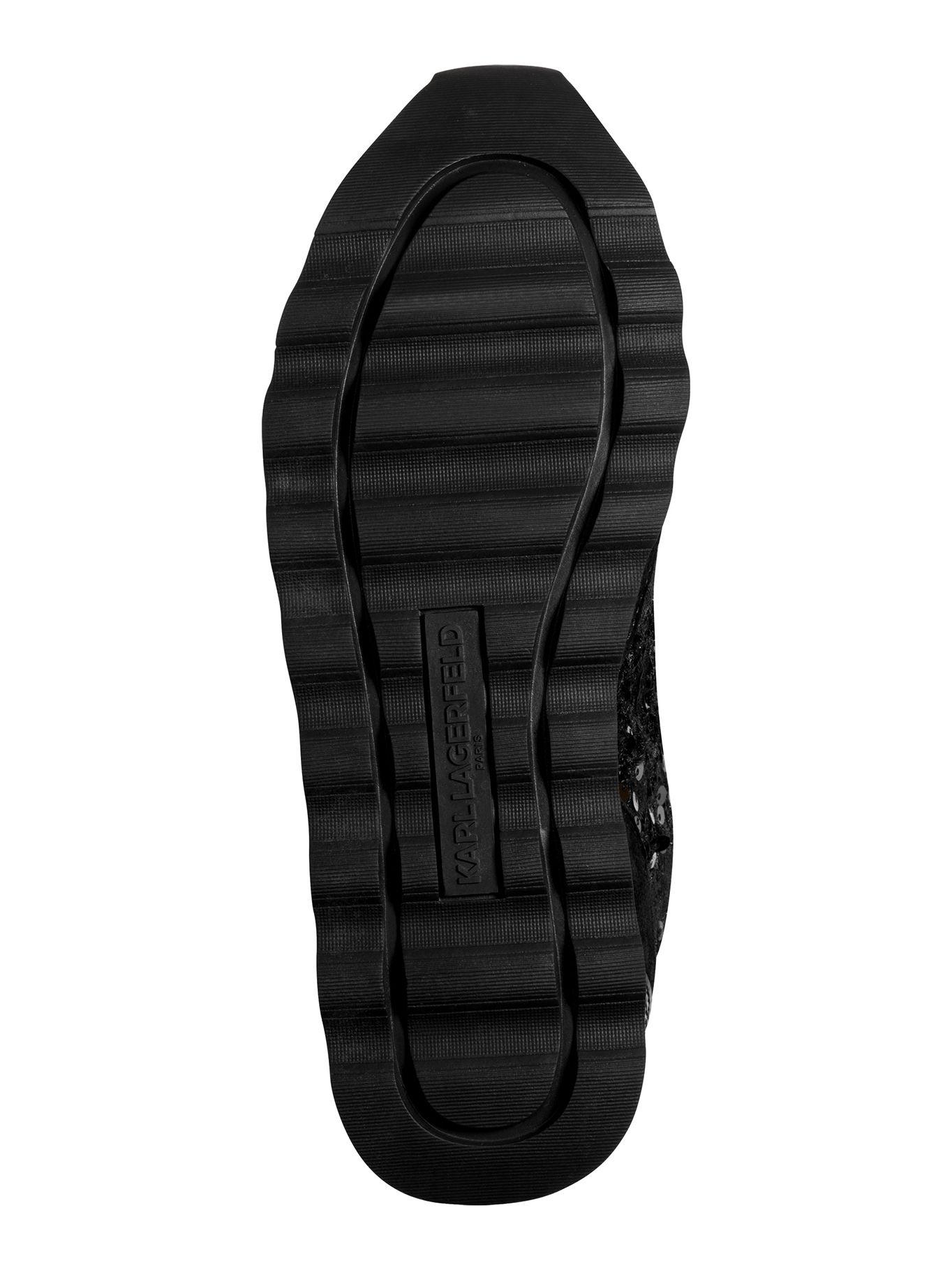 Zapatilla Meade suela robusta 35mm Negro Karl Lagerfeld-3