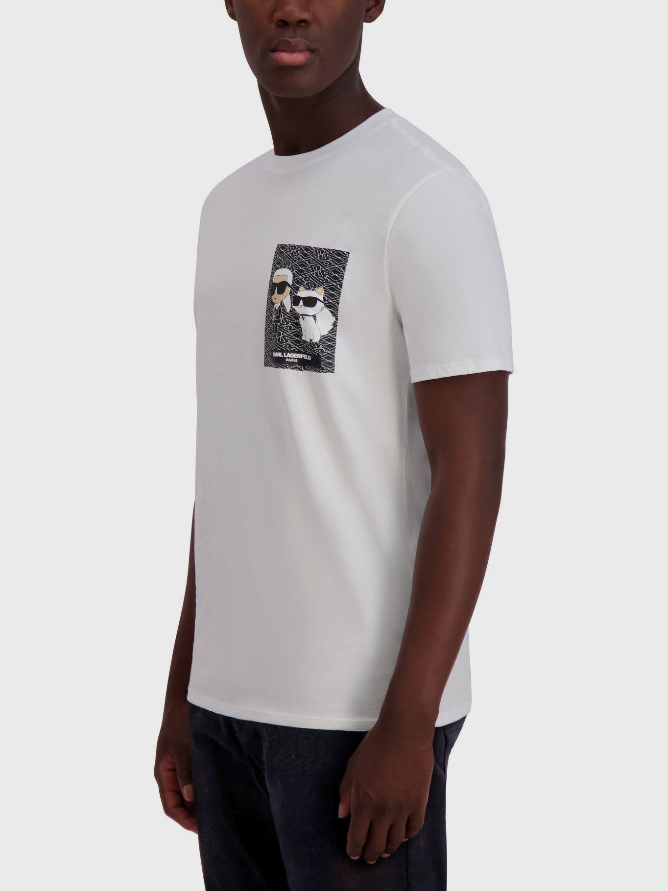 Polera Choupette Graphic Blanca-3