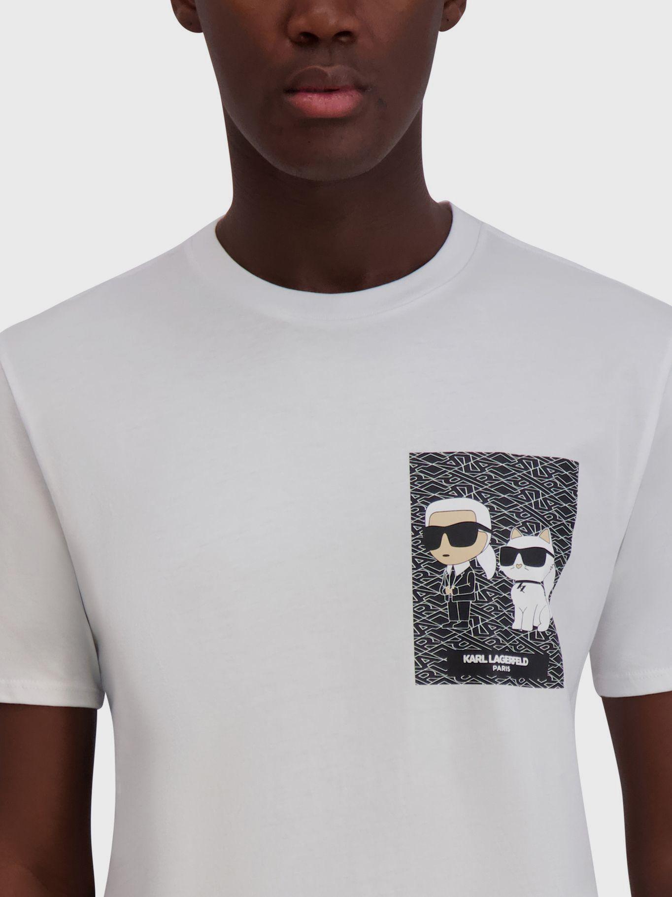 Polera Choupette Graphic Blanca-4