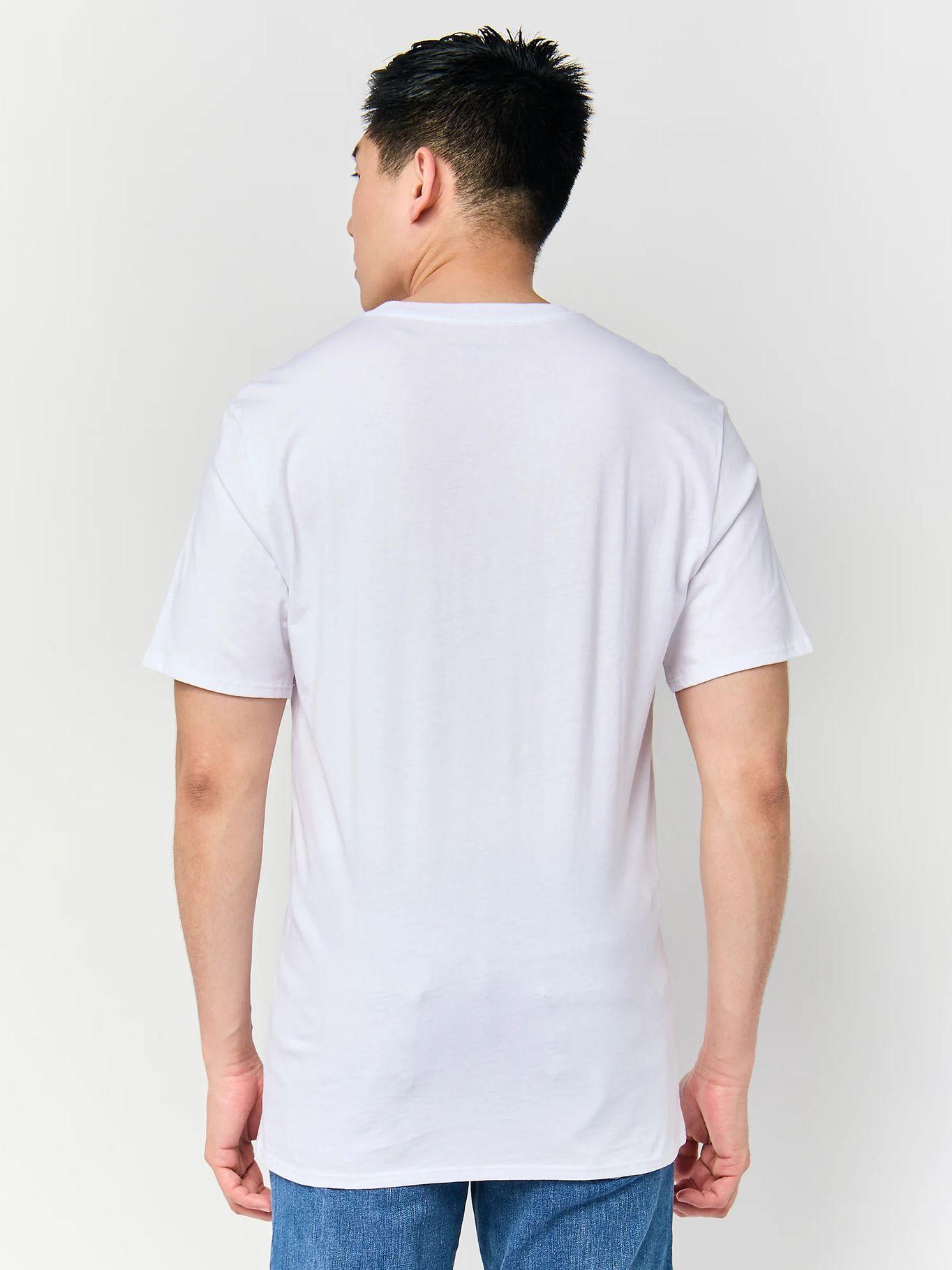 Polera con logo Karl gran formato Blanco Karl-2
