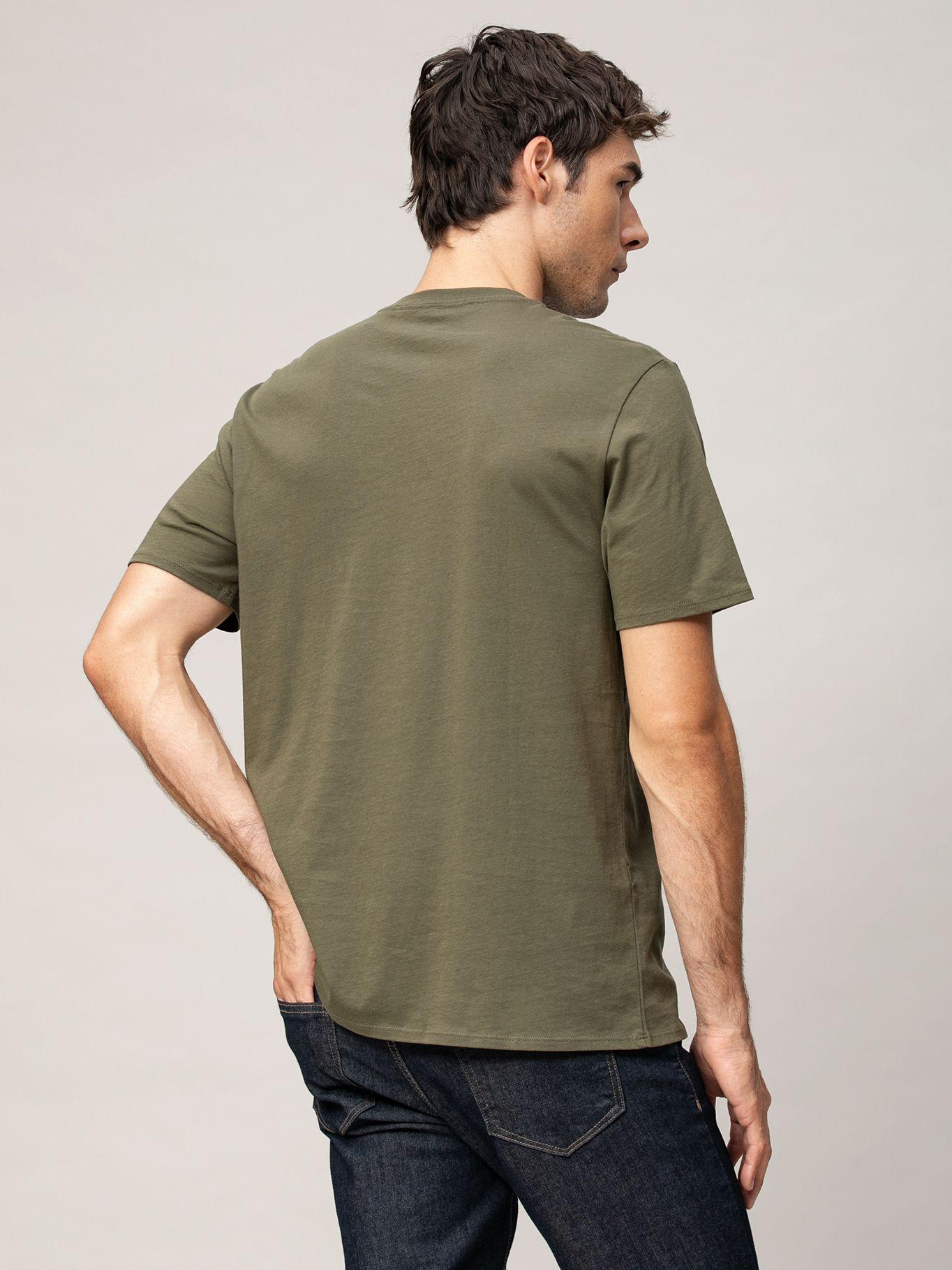 Polera estampada Karl digital armor Verde Karl Lagerfeld-2