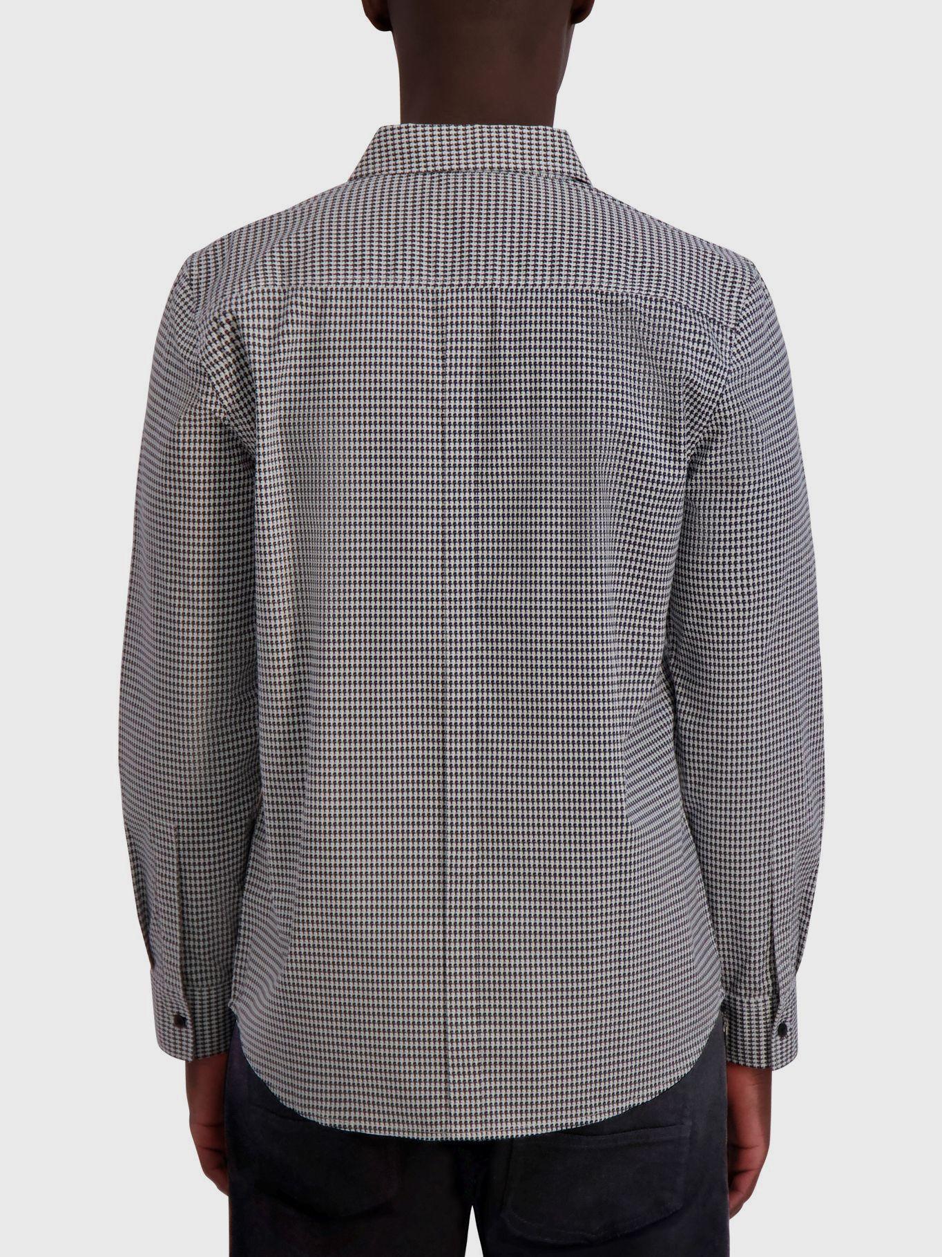 Camisa slim con estampado-2