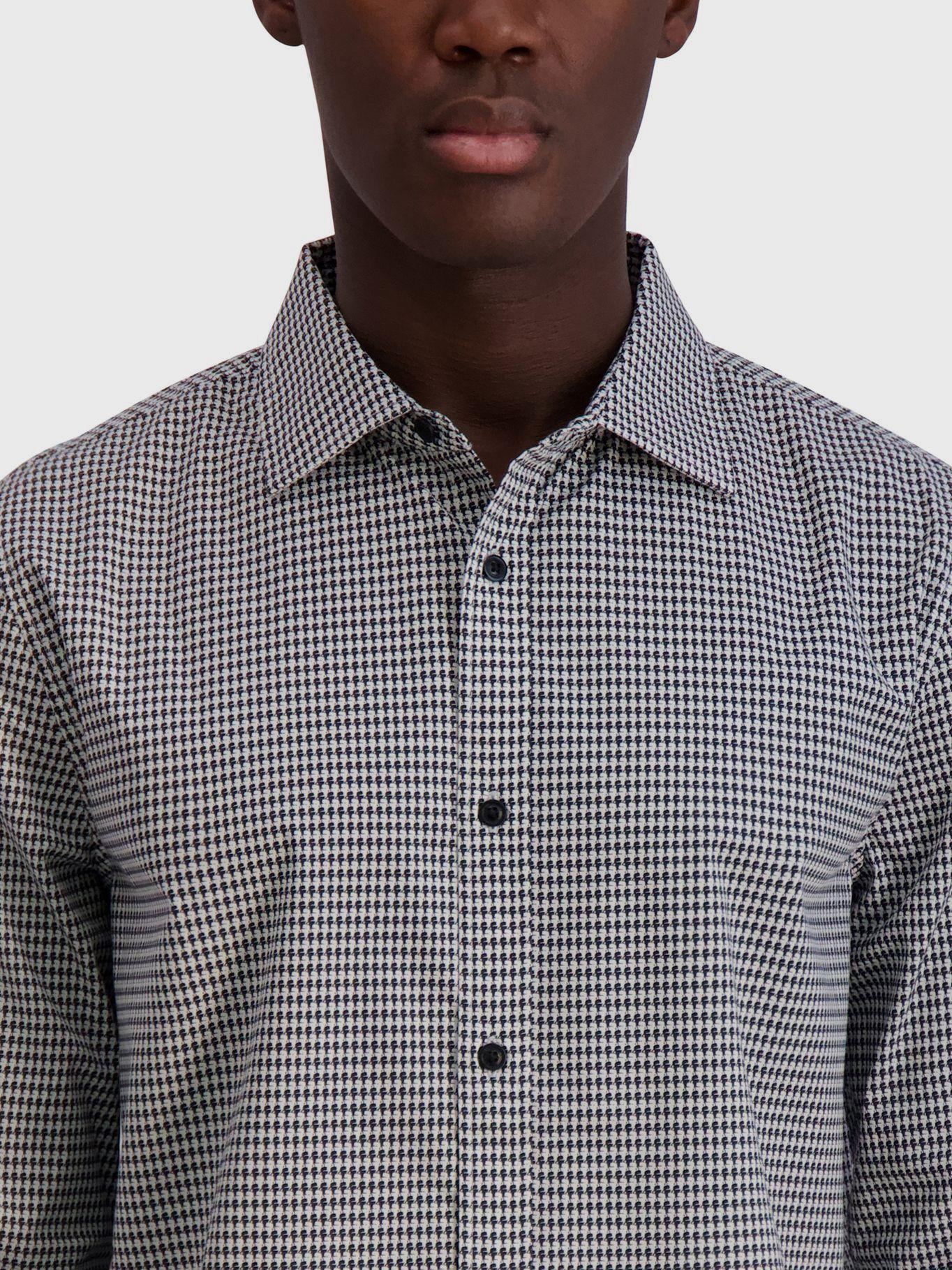 Camisa slim con estampado-4