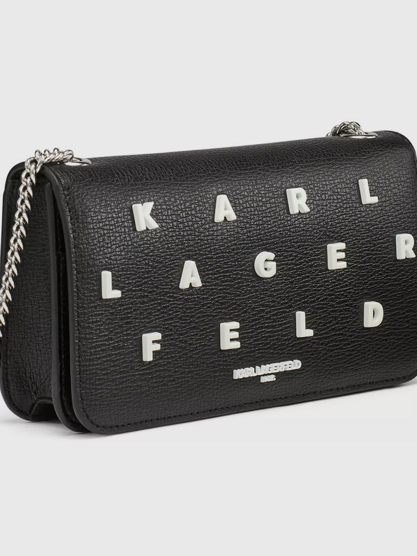 Cartera Kosette hombro en cuero y asa cana Blanco-2