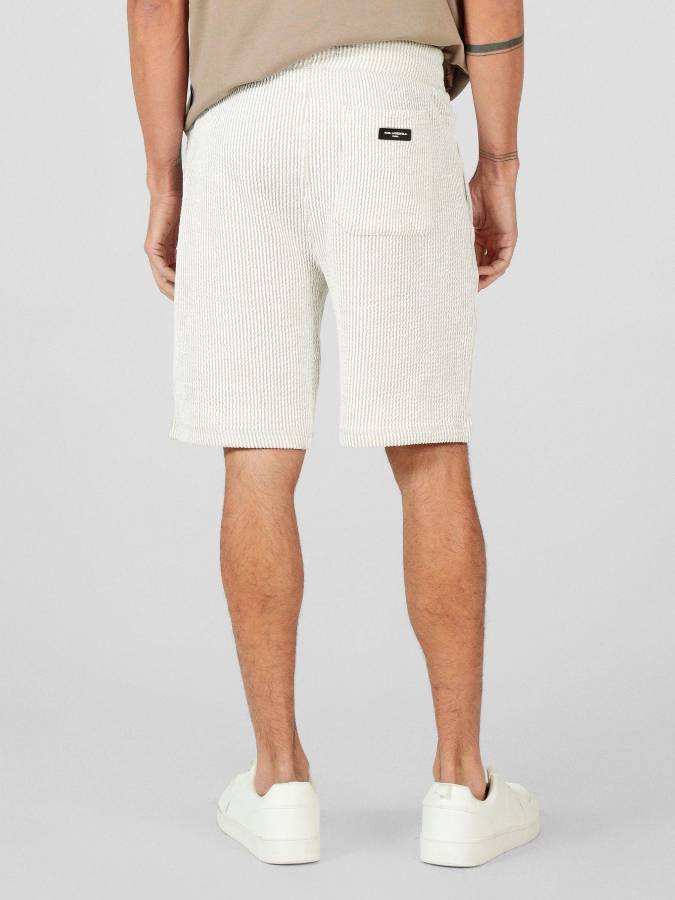 Short con cintura elástica Blanco Karl Lagerfeld-2