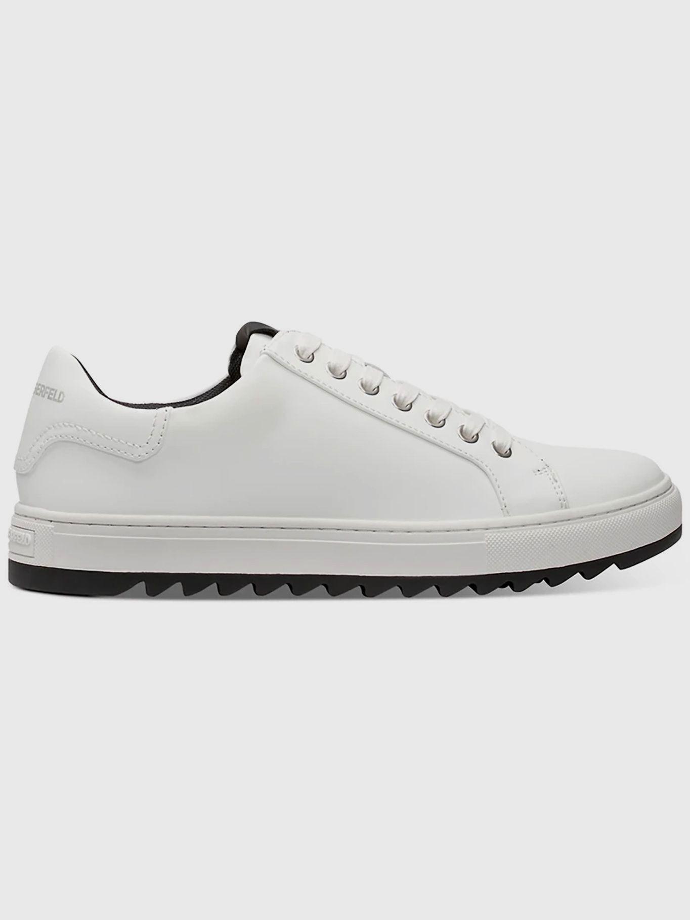 Zapatillas cuero estilo urbano Blanco Karl Lagerfeld-1