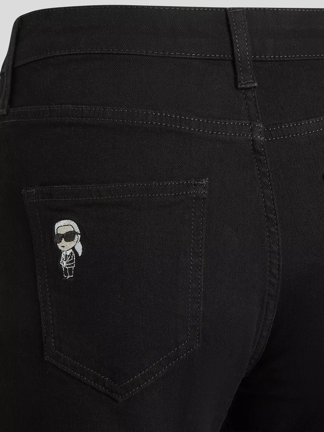 Jeans girlfriend IKON KARL Negro Karl Lagerfeld-2