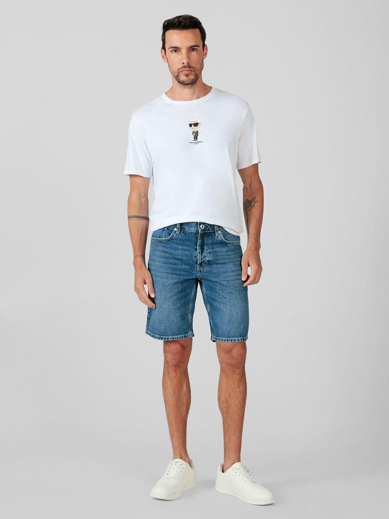 Short regular Azul Karl Lagerfeld-1