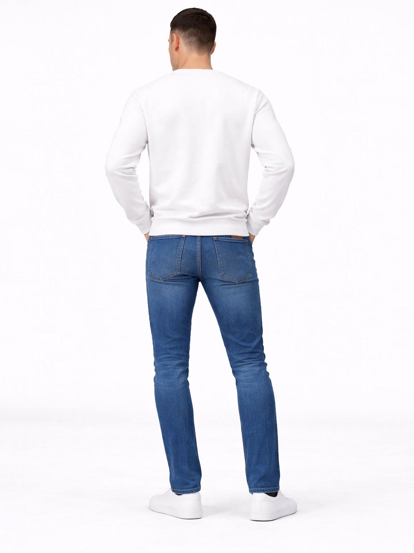 Polerón estampado perfil  strip cameo Blanco-2