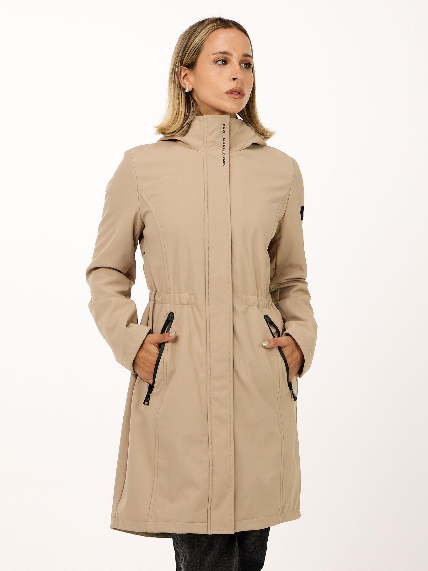 Parka con logo Beige Karl Lagerfeld-0