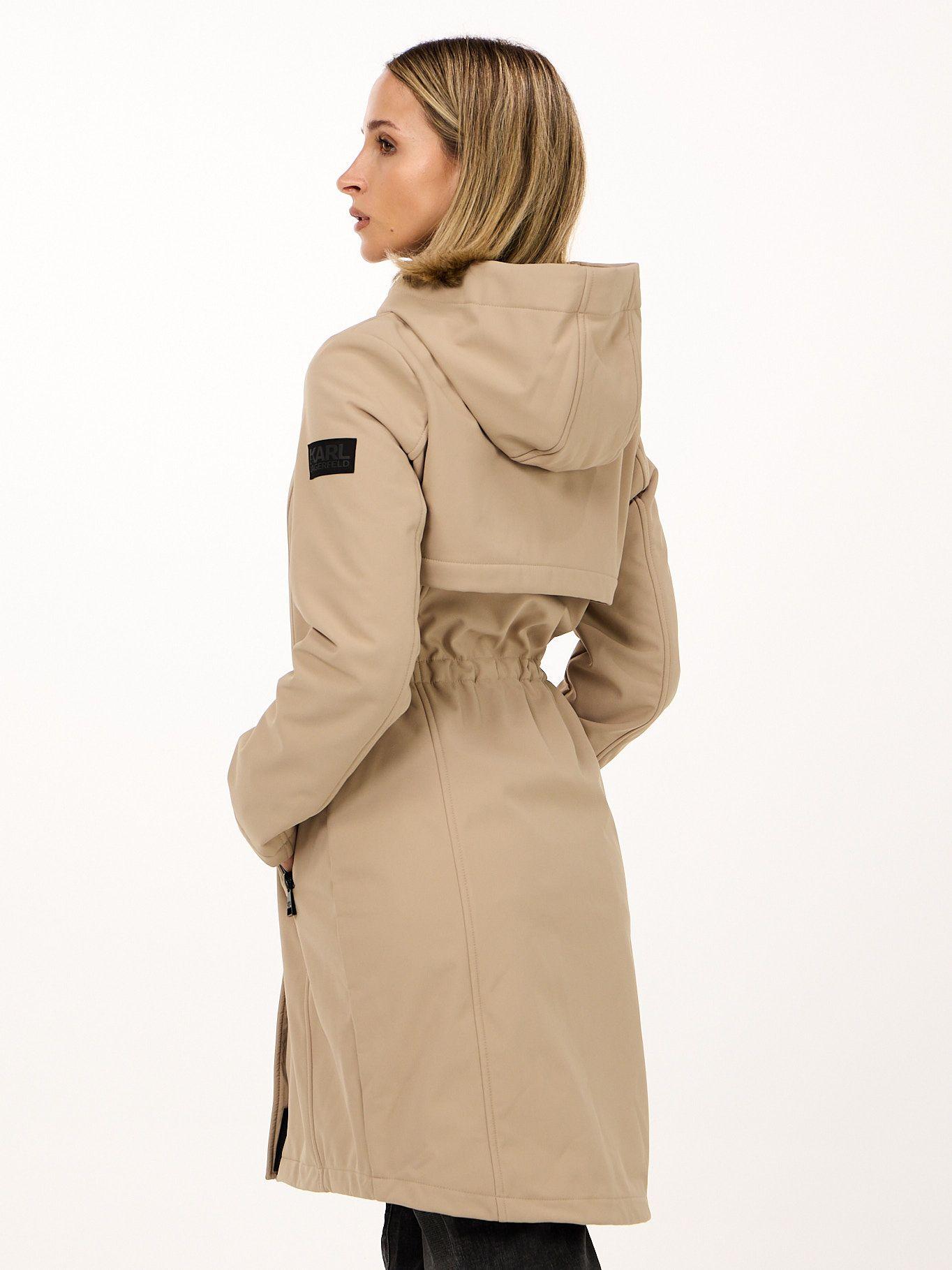 Parka con logo Beige Karl Lagerfeld-4