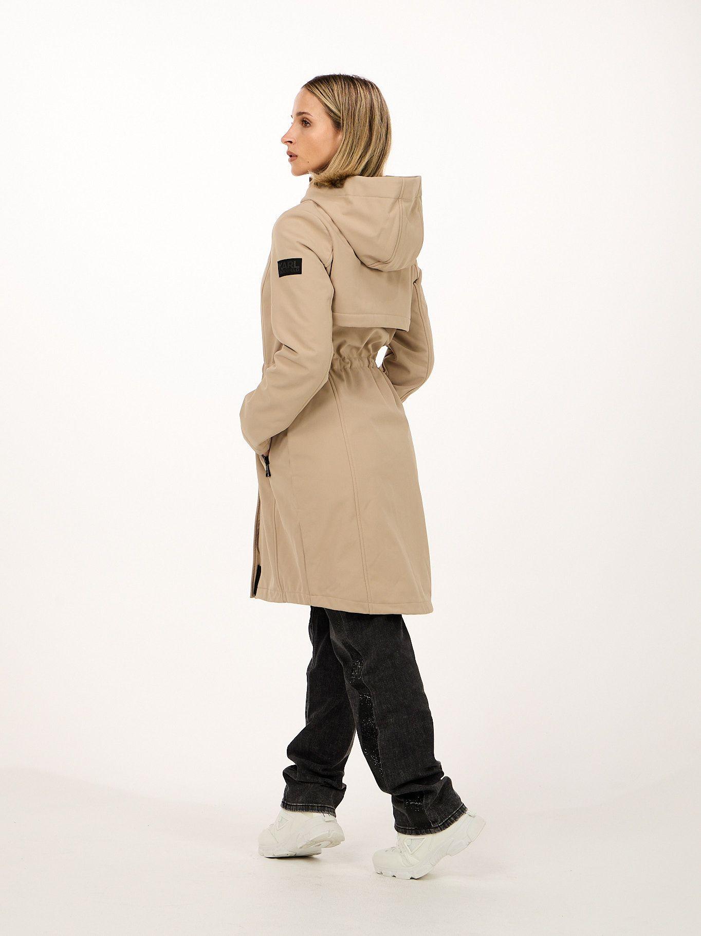 Parka con logo Beige Karl Lagerfeld-5