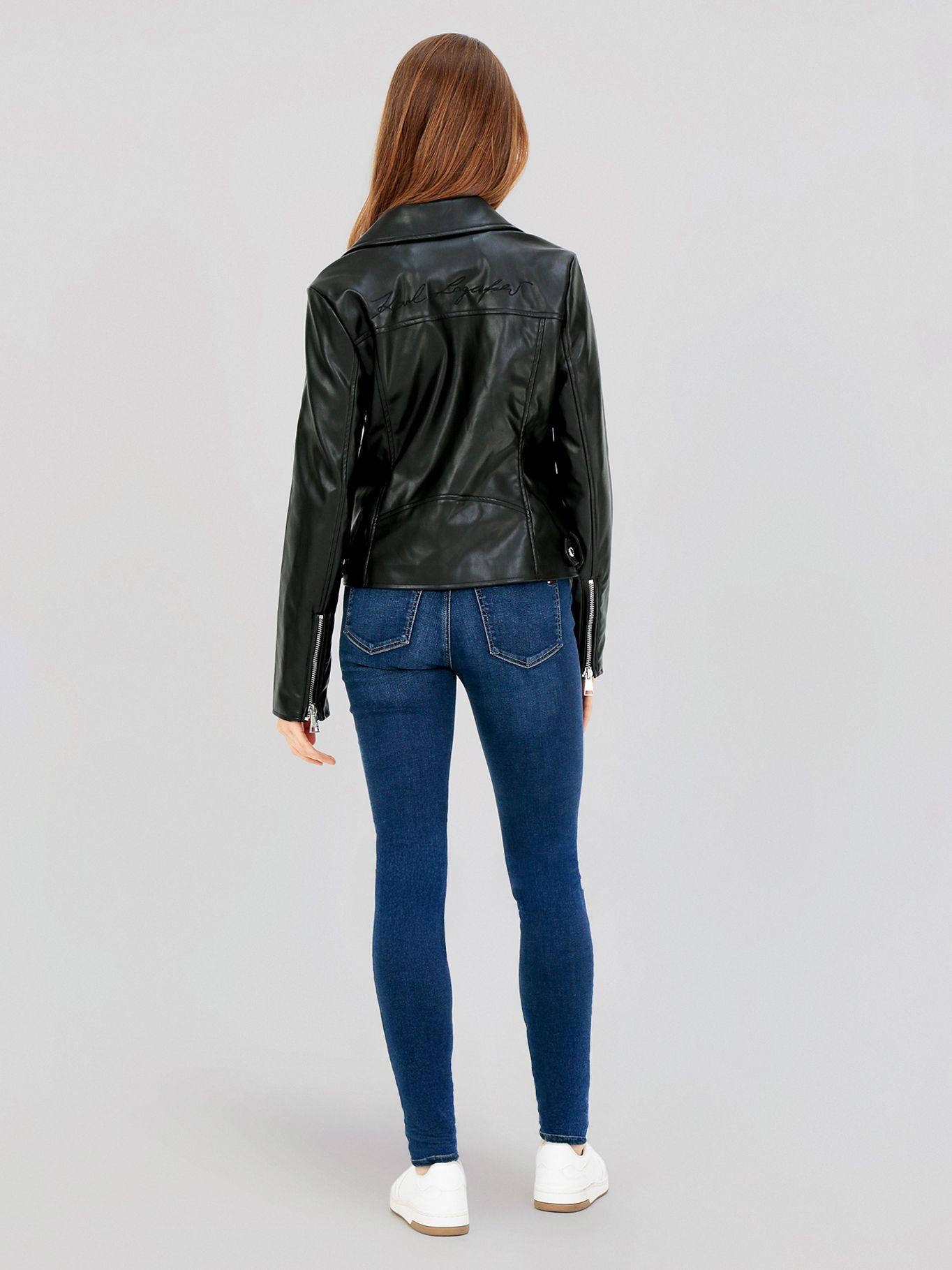Chaqueta con apliques metálicos Negro Karl Lagerfeld-2