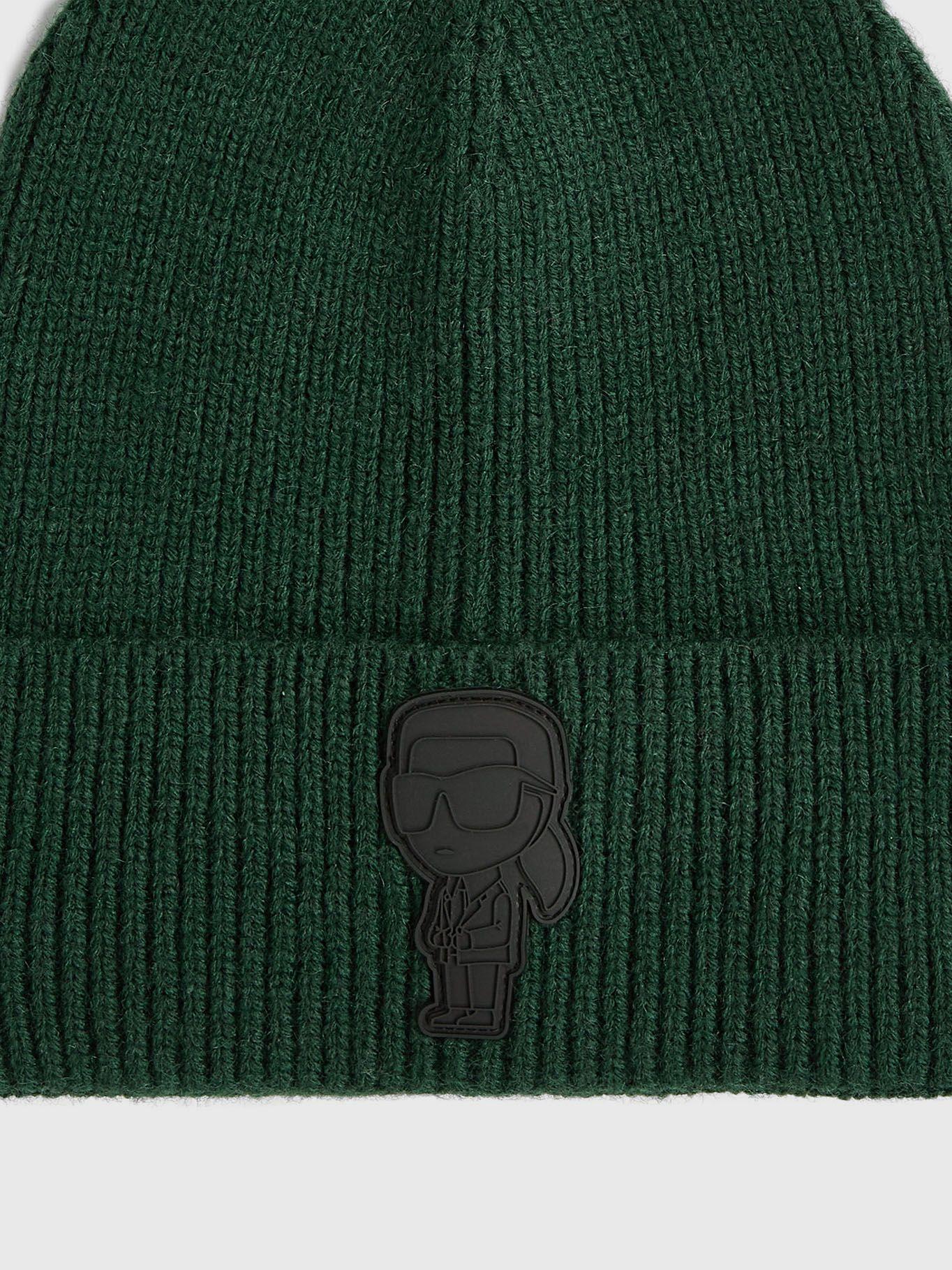Gorro Beanie Ikon Verde Karl Lagerfeld-2