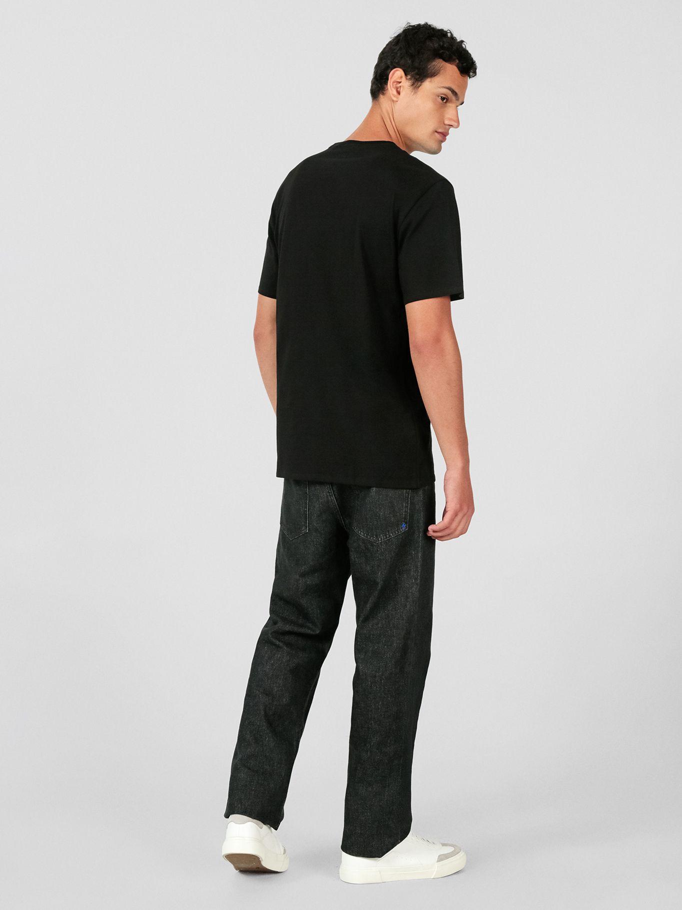 Polera logo de Karl relieve de goma Azul Karl Lagerfeld-3