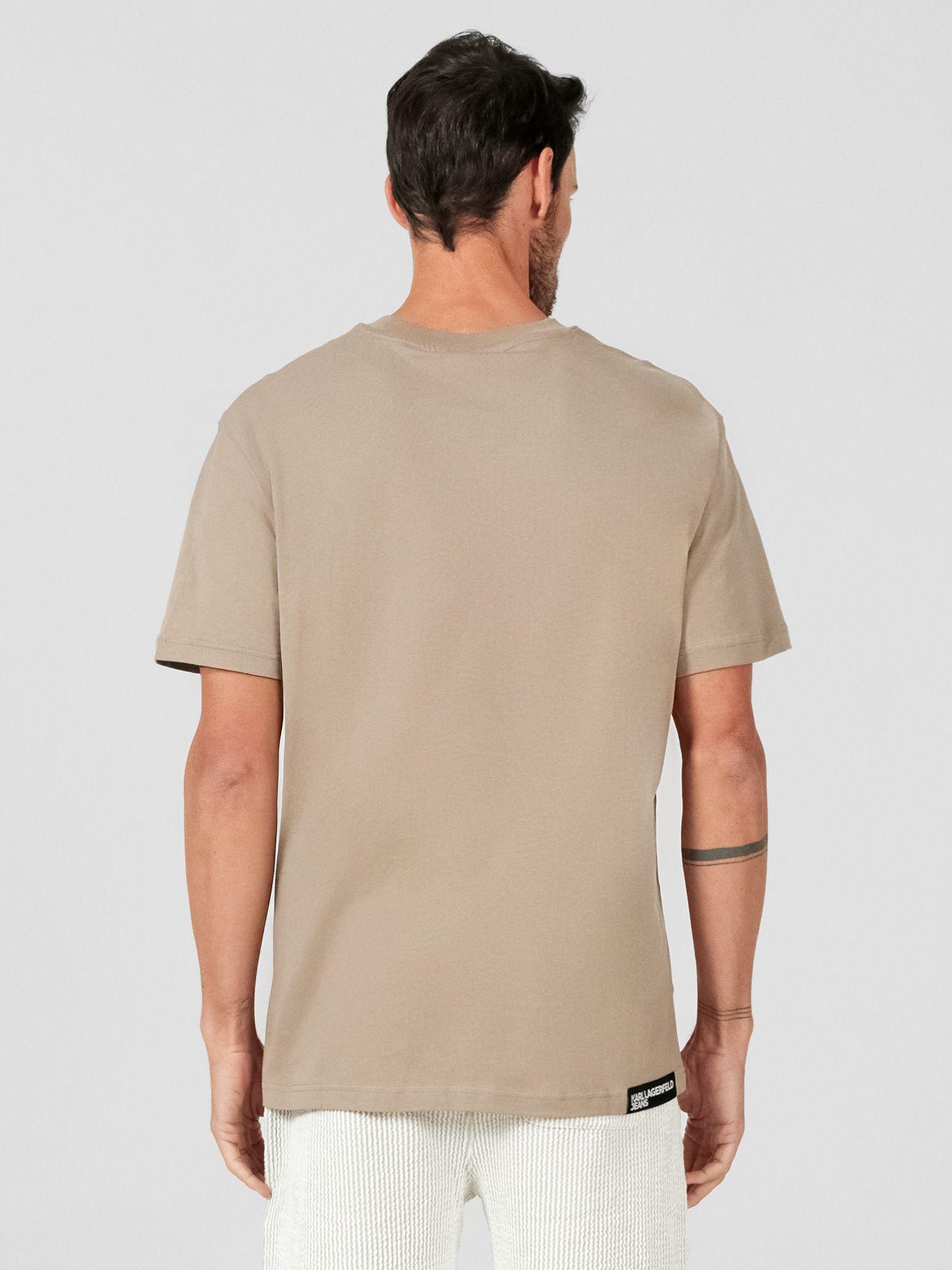 Polera regular con logo Negro Karl Lagerfeld-2