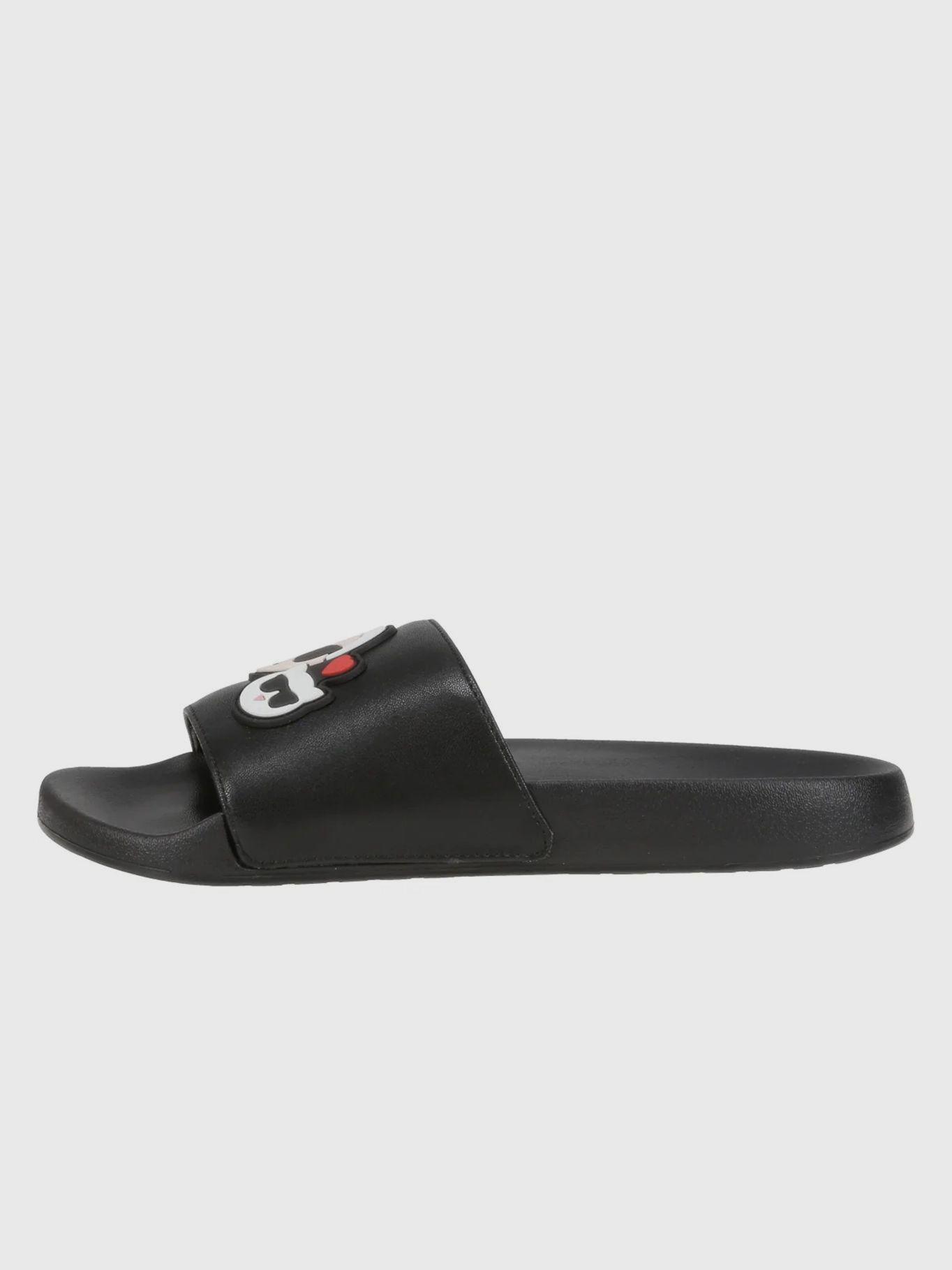 Sandalias negras con diseño gráfico Ikon Negro Karl-1
