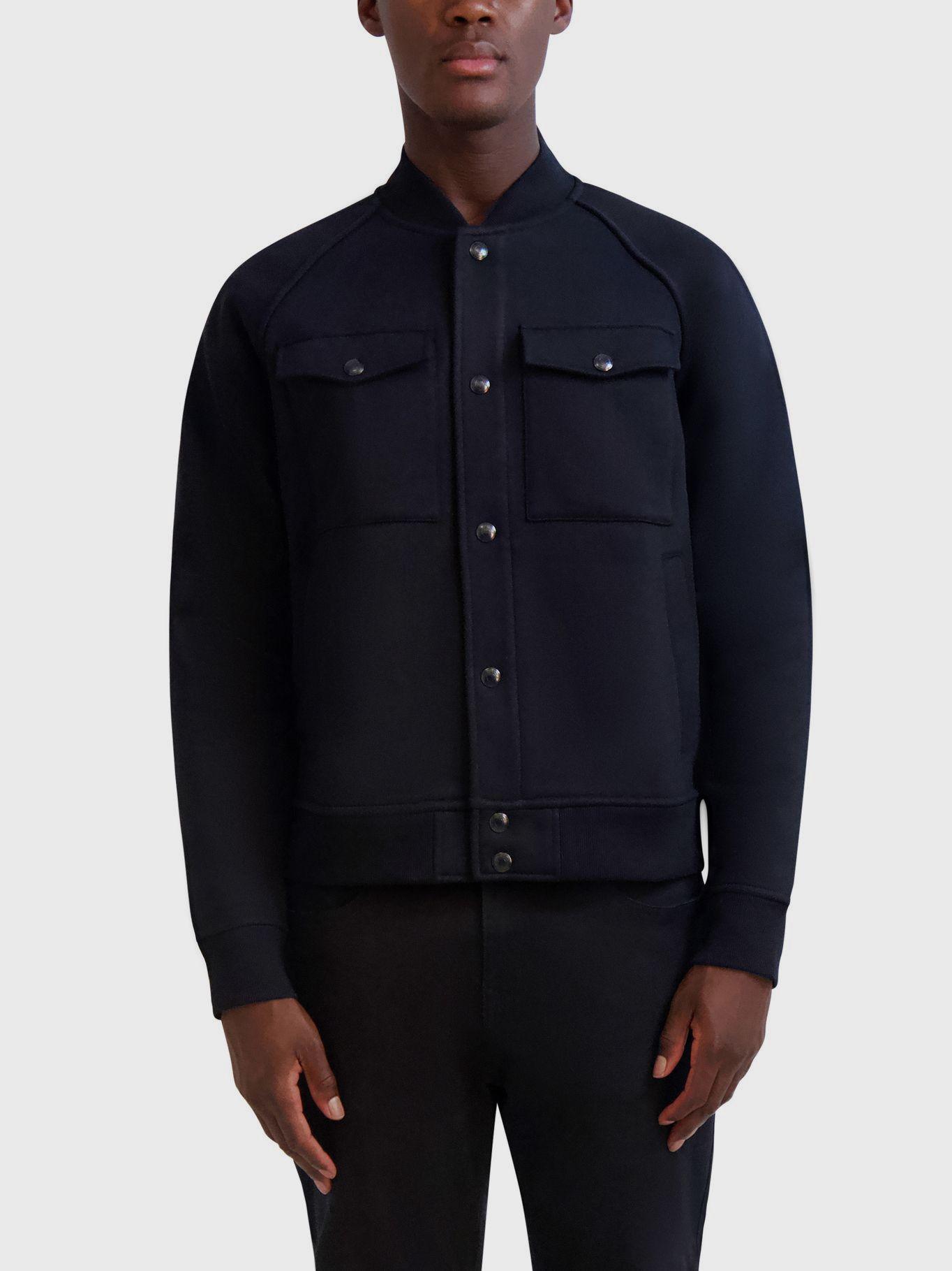 Chaqueta bomber de forro polar-0