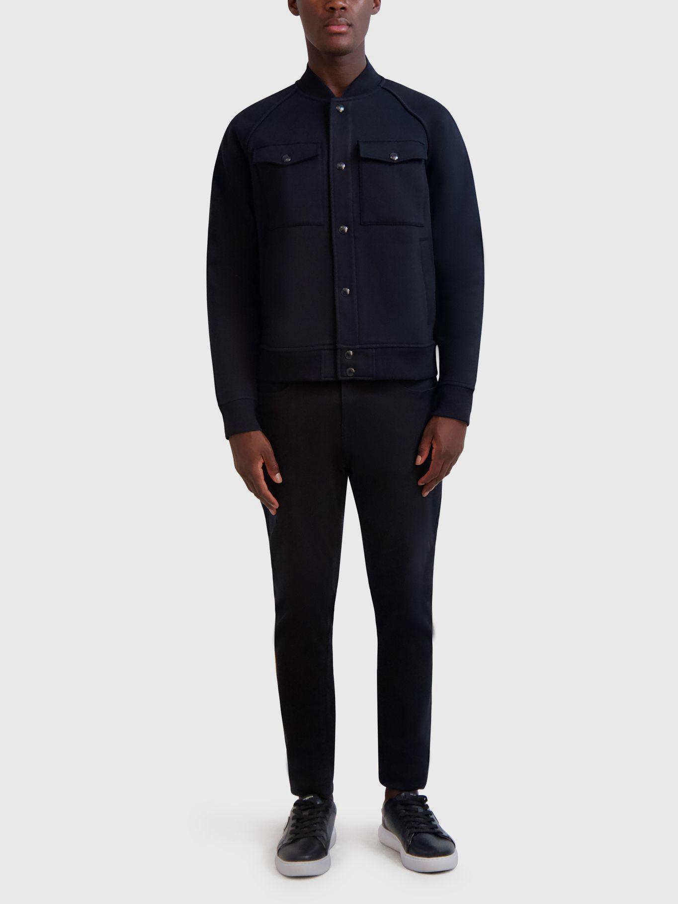 Chaqueta bomber de forro polar-1