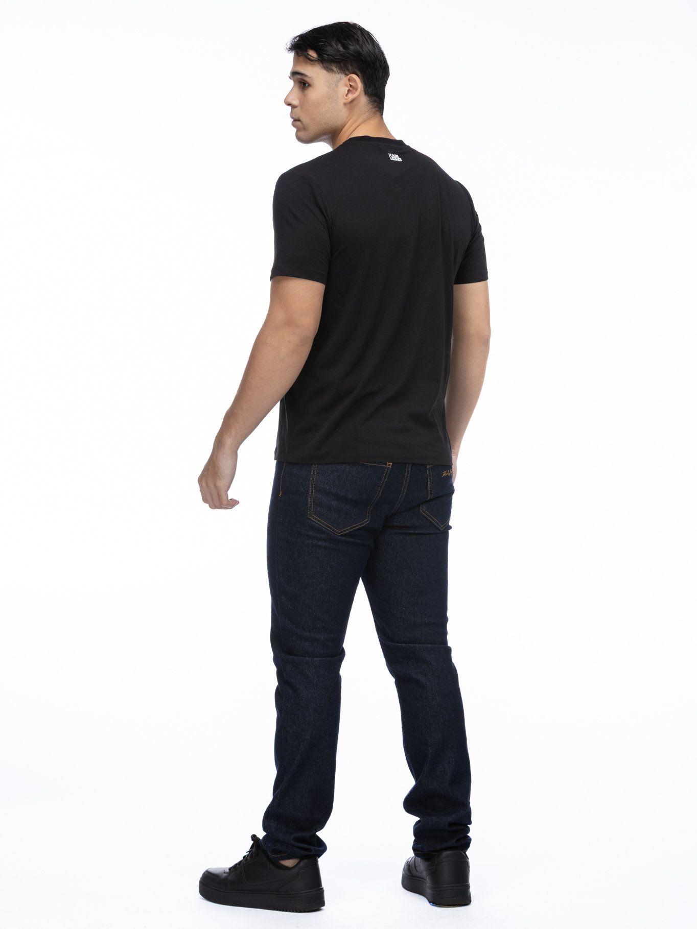 Polera con estampado Ikon Negro Karl Lagerfeld-2