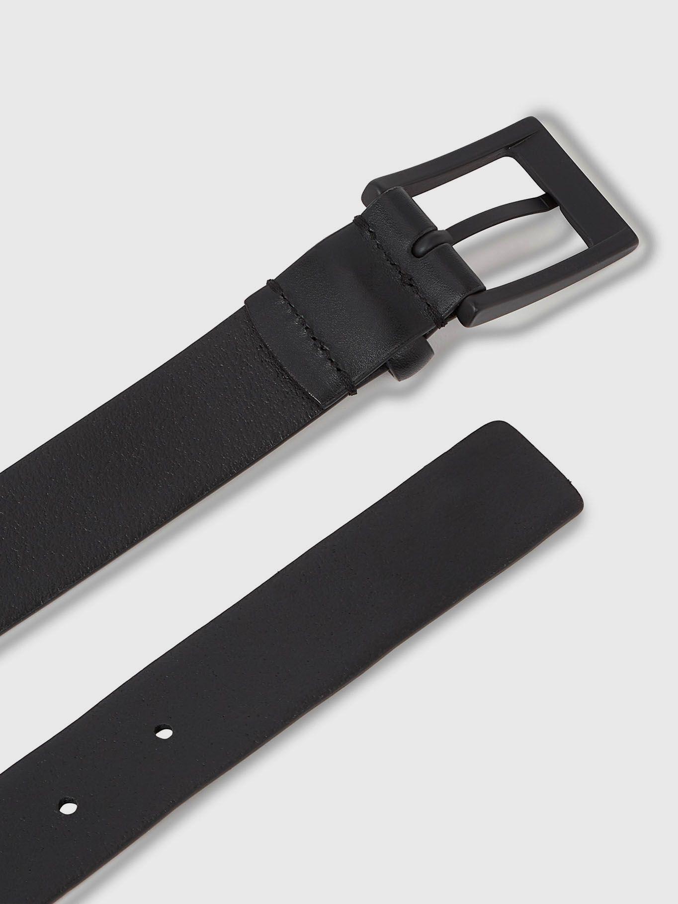 Cinturón en cuero K / Pebble Negro Karl Lagerfeld-2